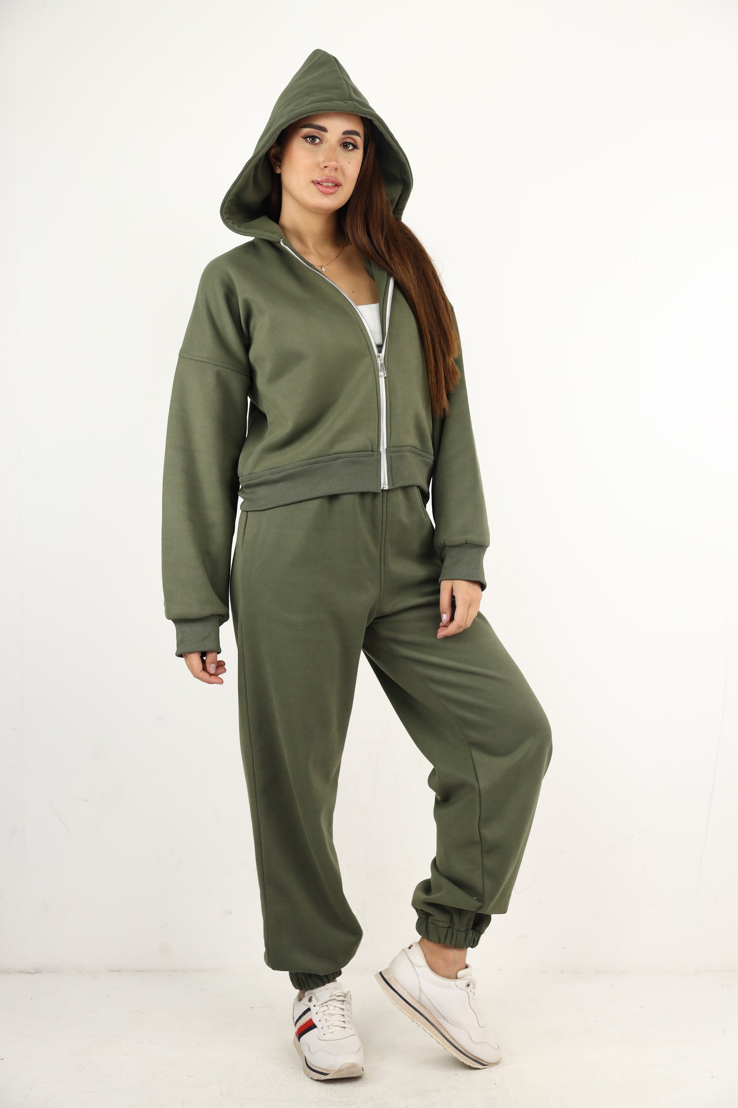 OLIVE WINTER SUIT