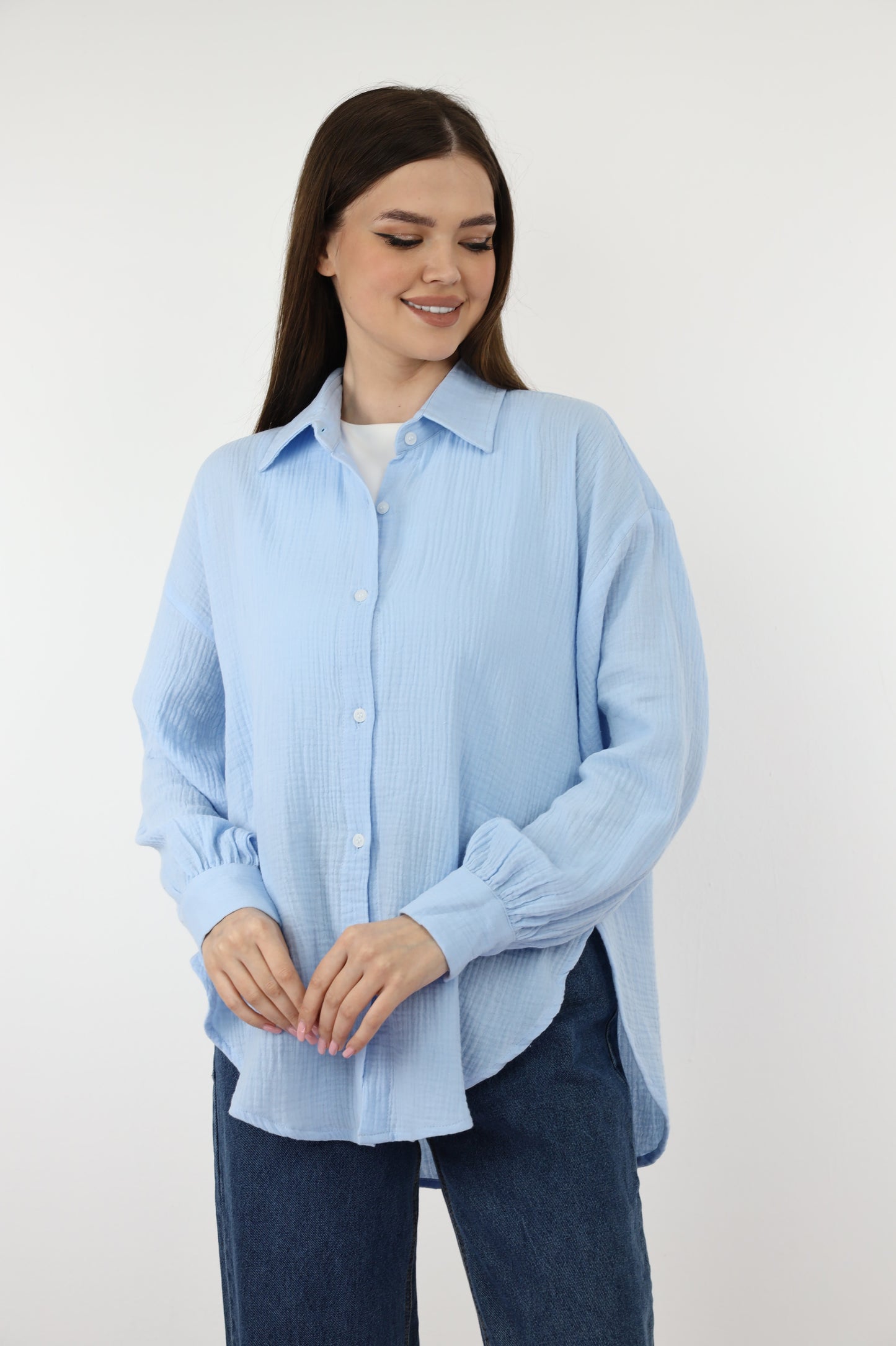 LIGHT BLUE SHIRT