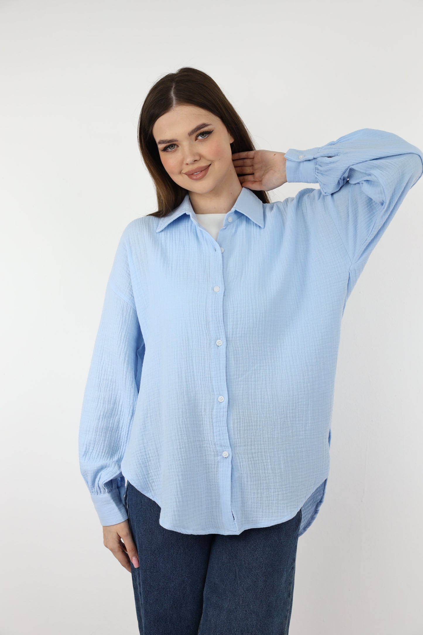 LIGHT BLUE SHIRT