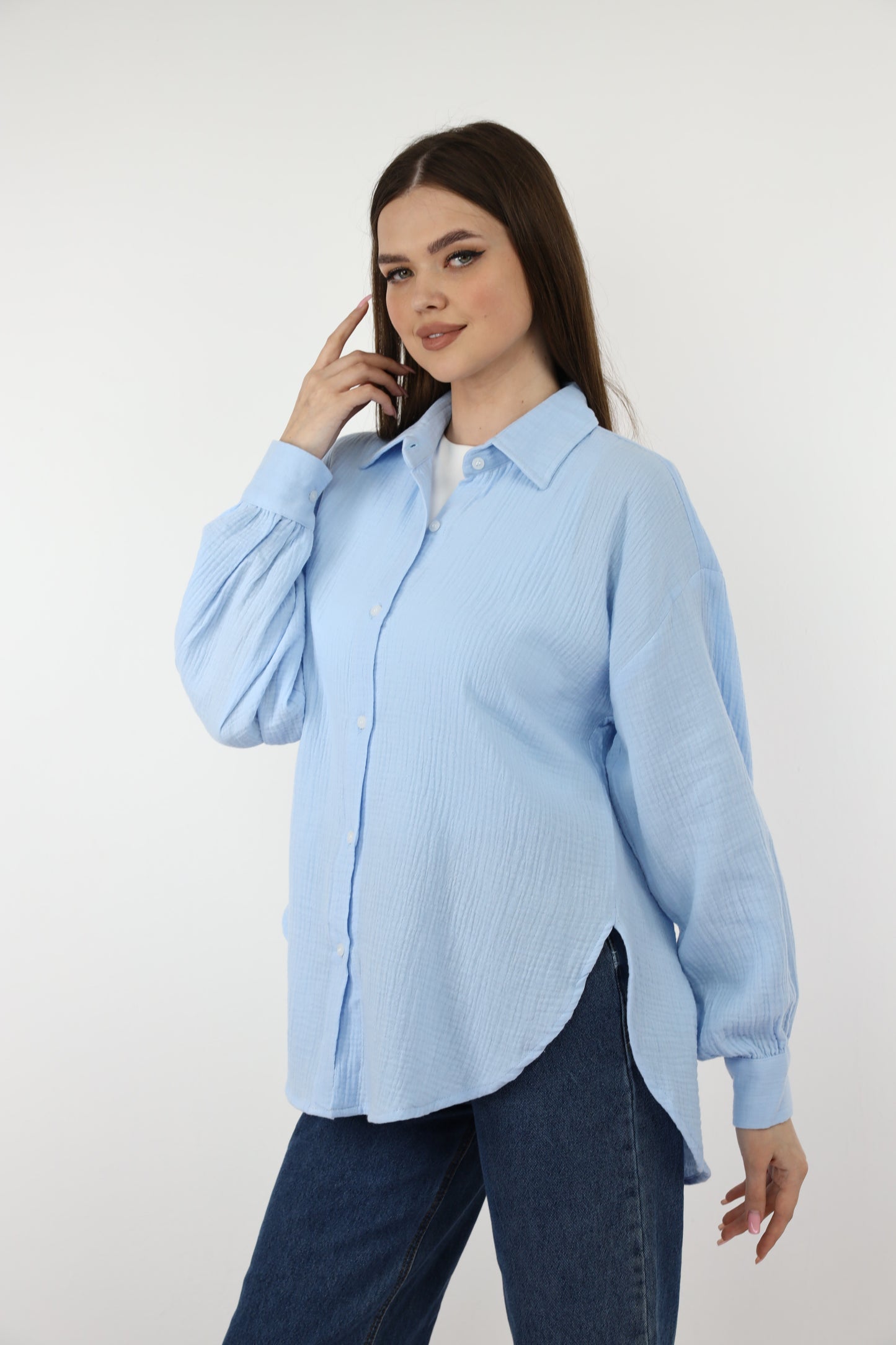 LIGHT BLUE SHIRT