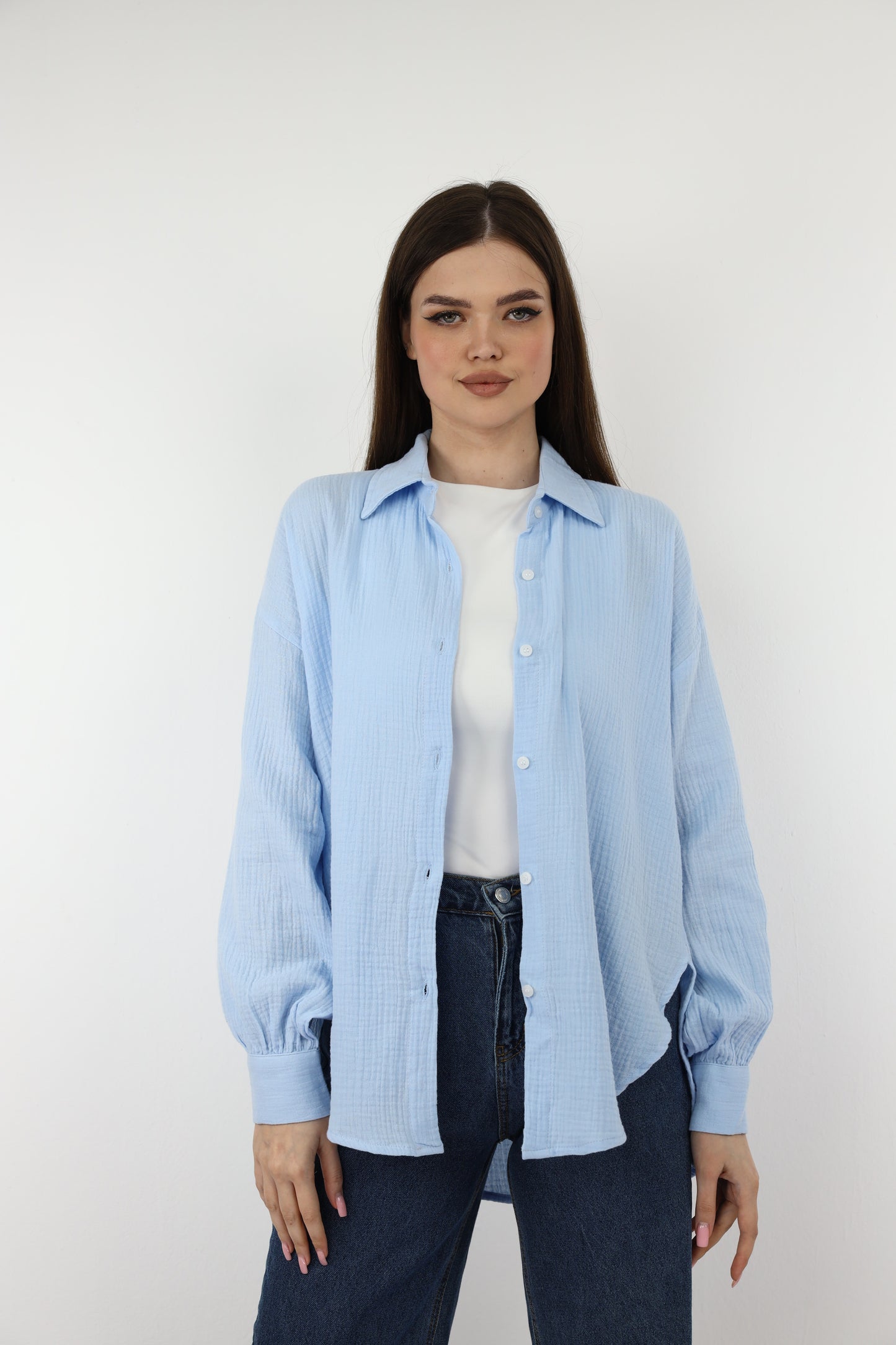LIGHT BLUE SHIRT