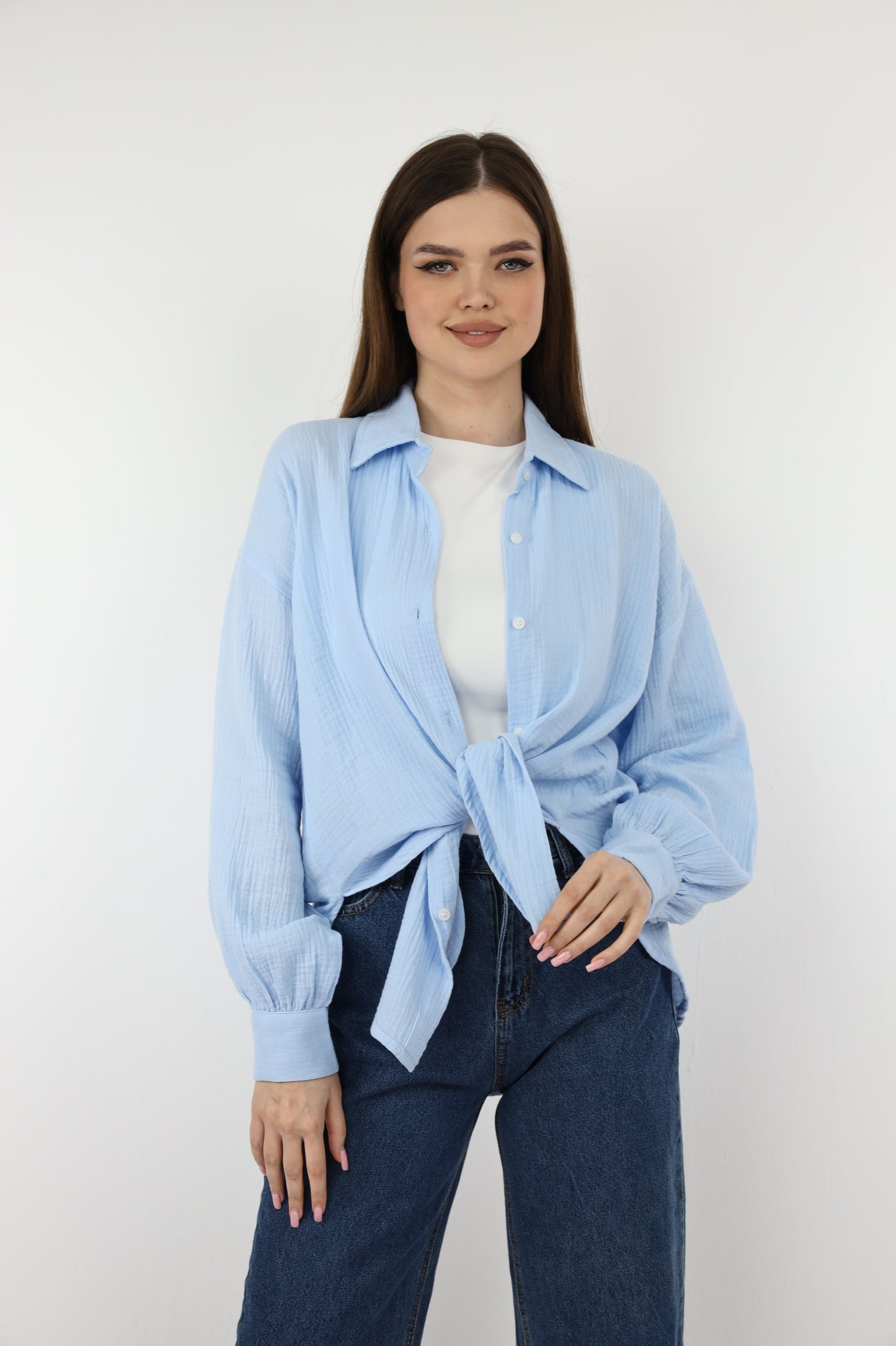 LIGHT BLUE SHIRT