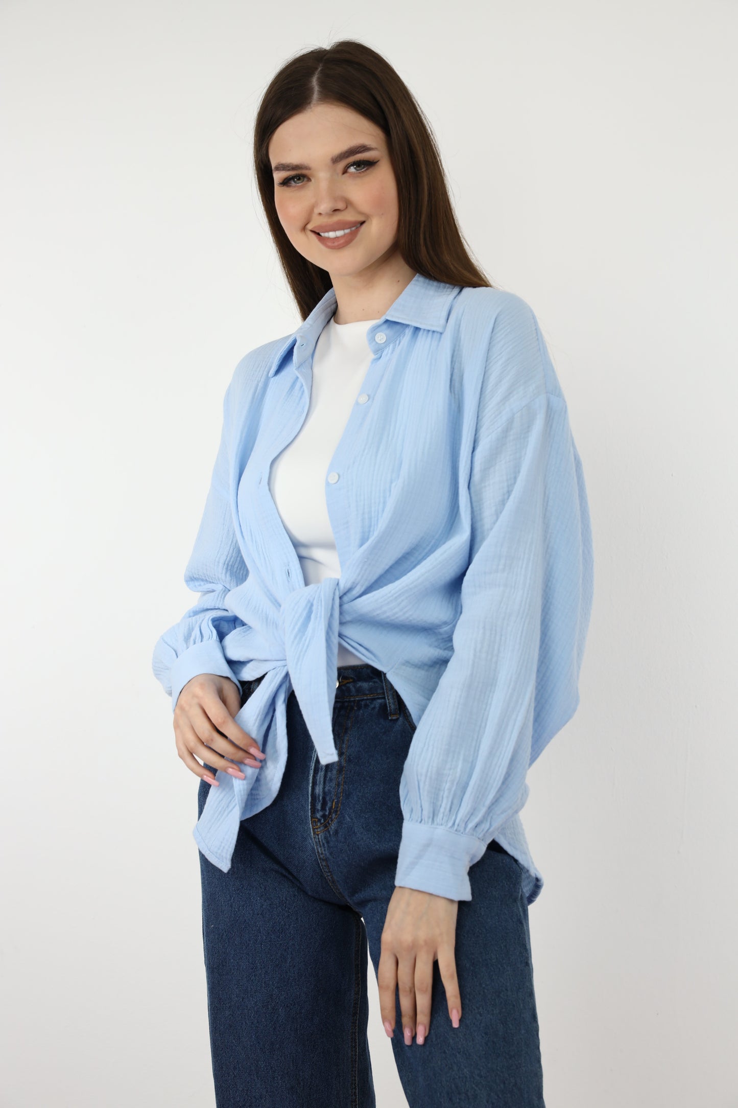 LIGHT BLUE SHIRT