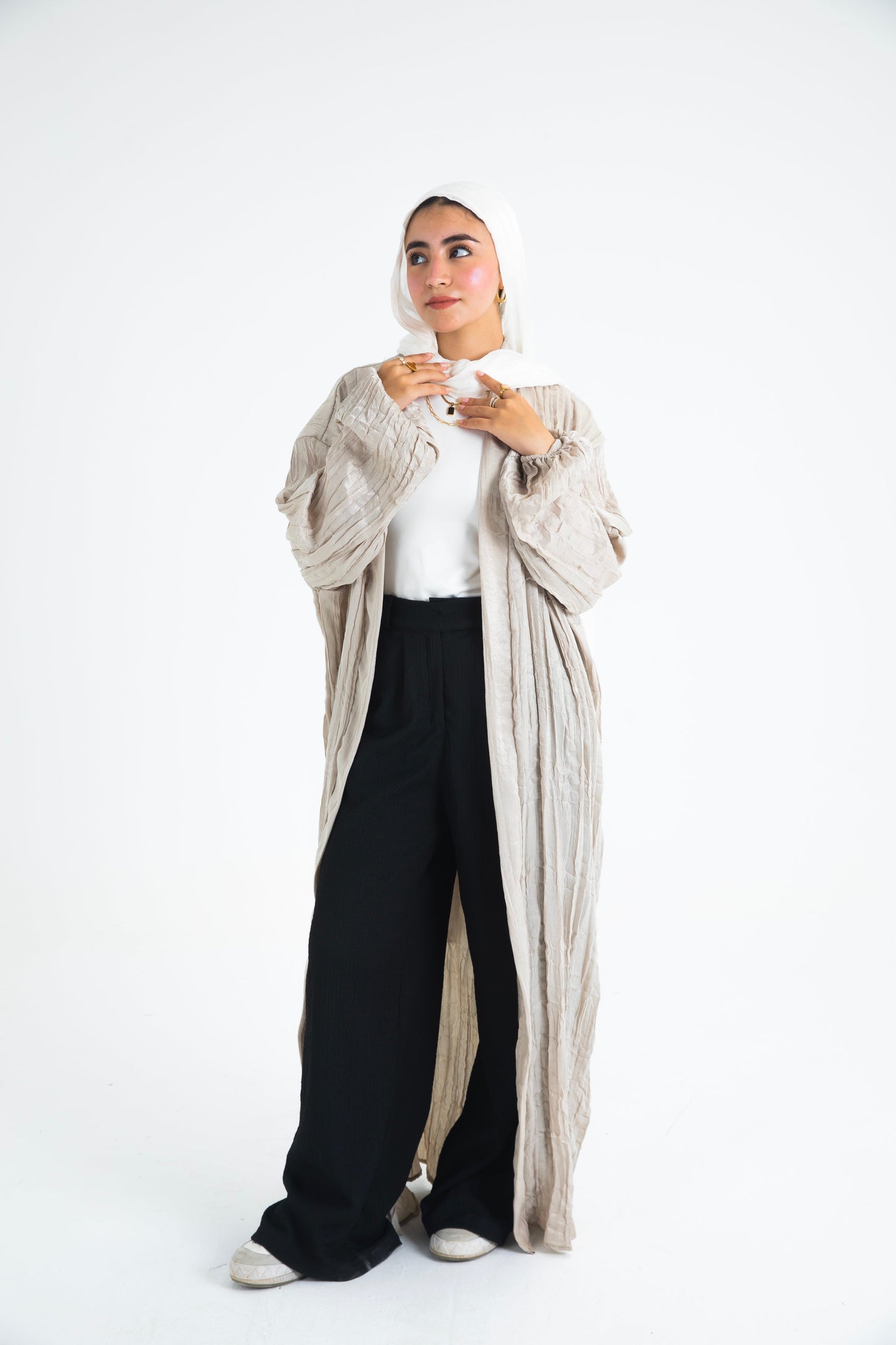 GREY KIMONO