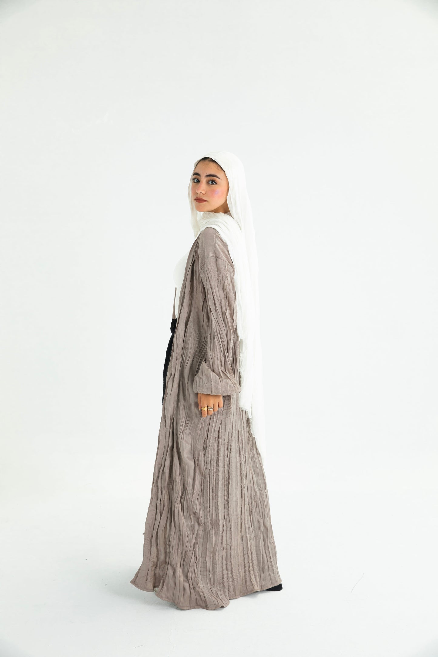 GREY KIMONO