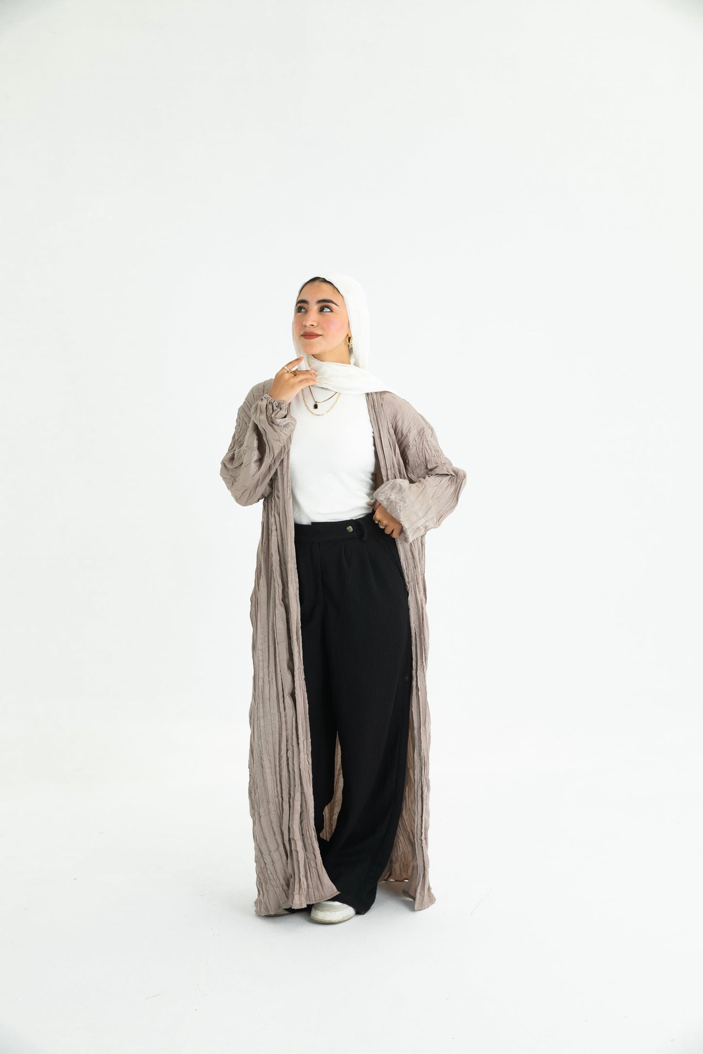 GREY KIMONO