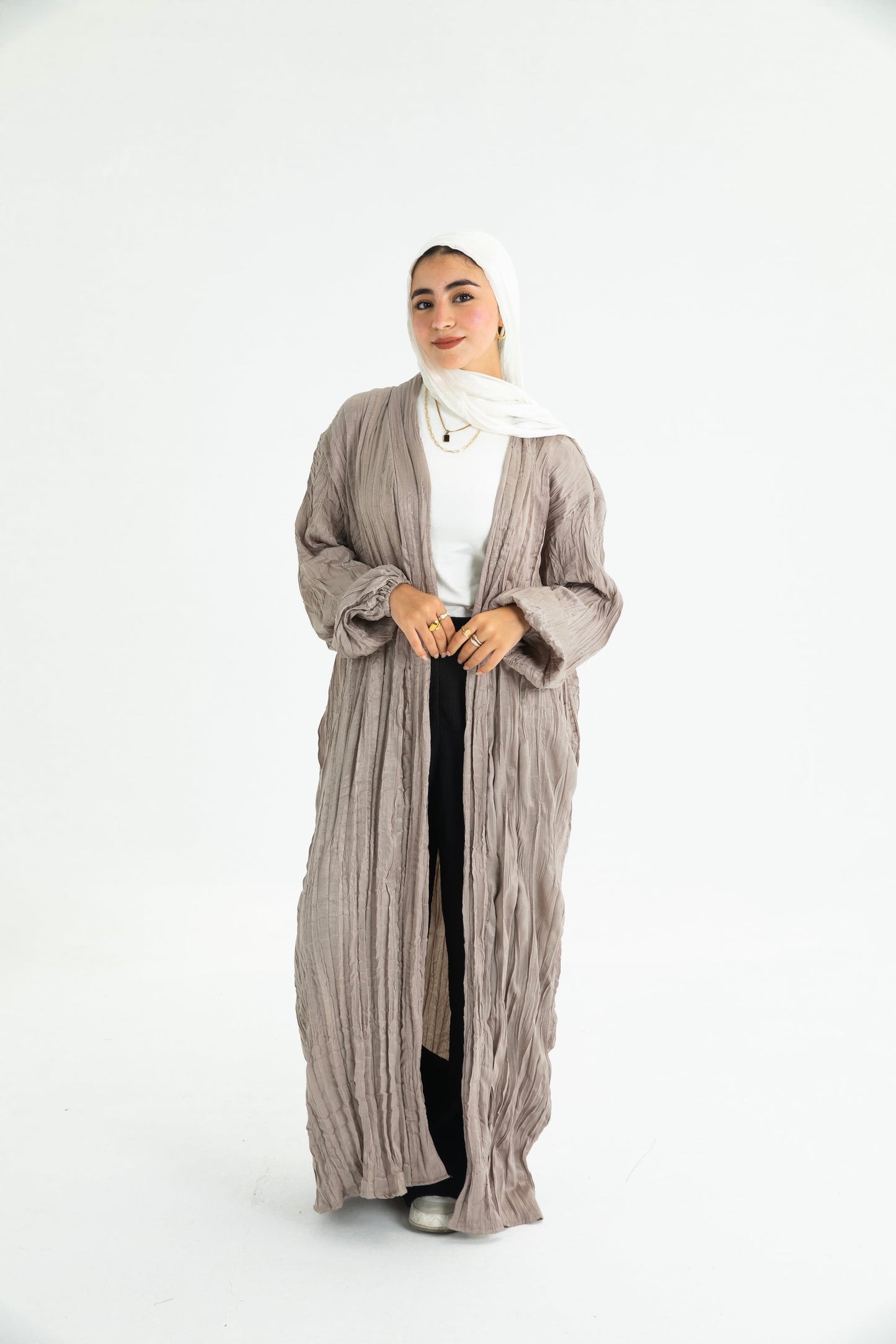 GREY KIMONO