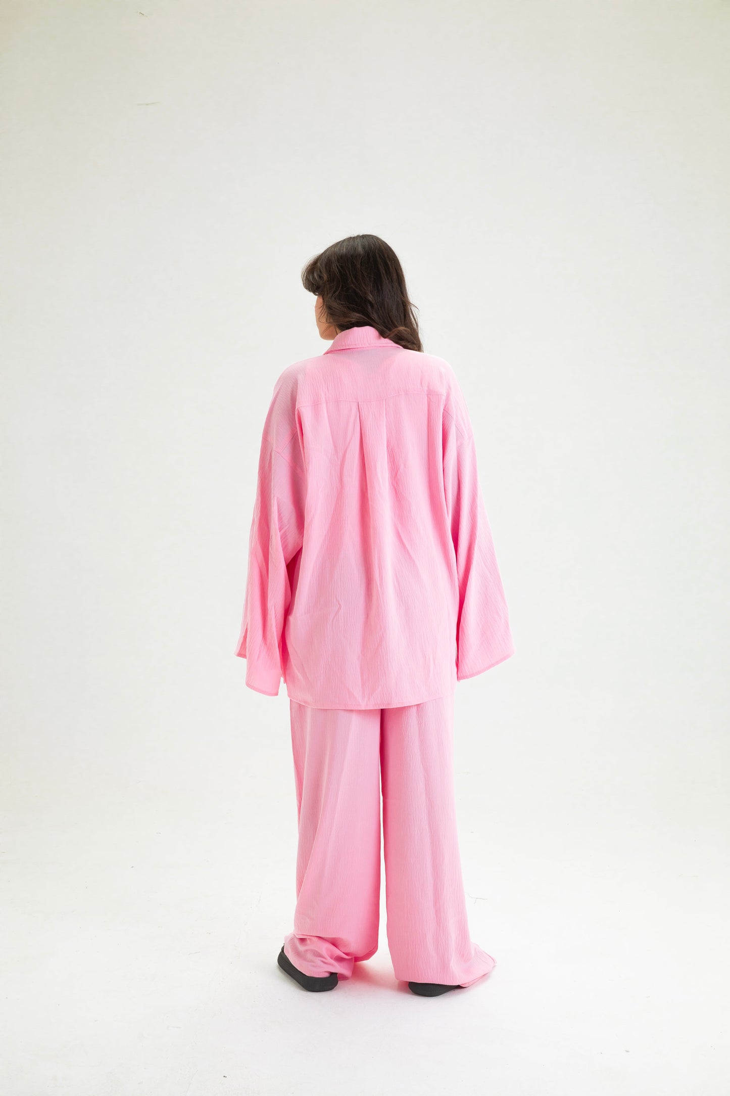 PINK BUTTON SUIT