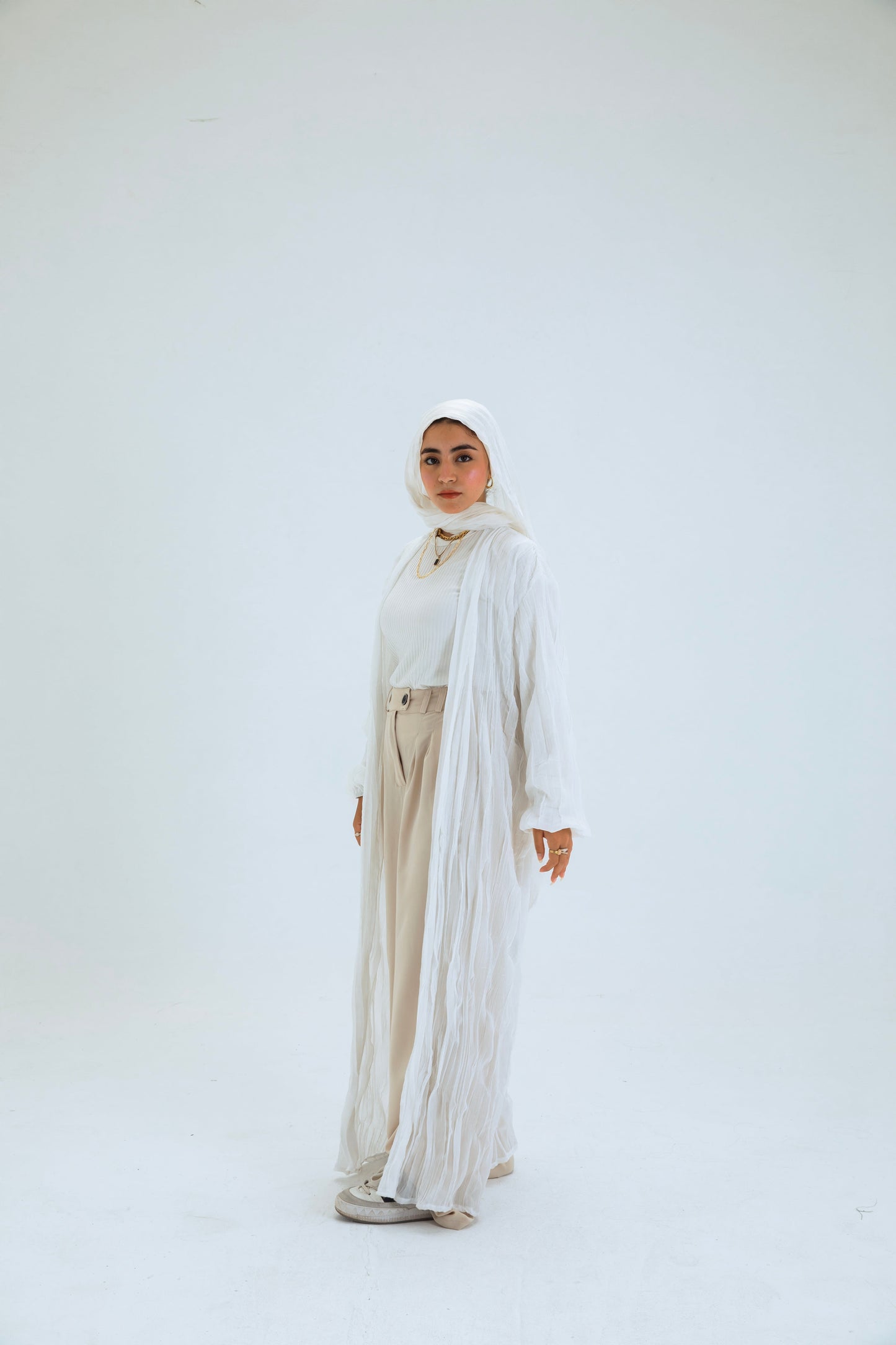 CREAMY WHITE KIMONO