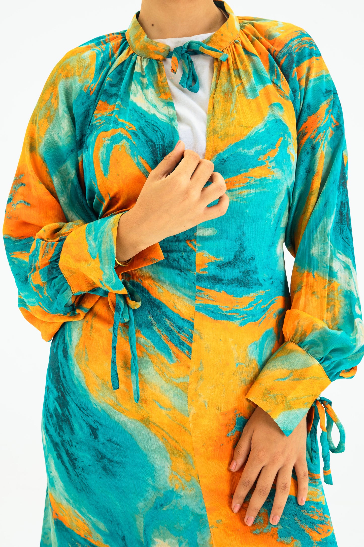 MULTI-COL 2 DRESS