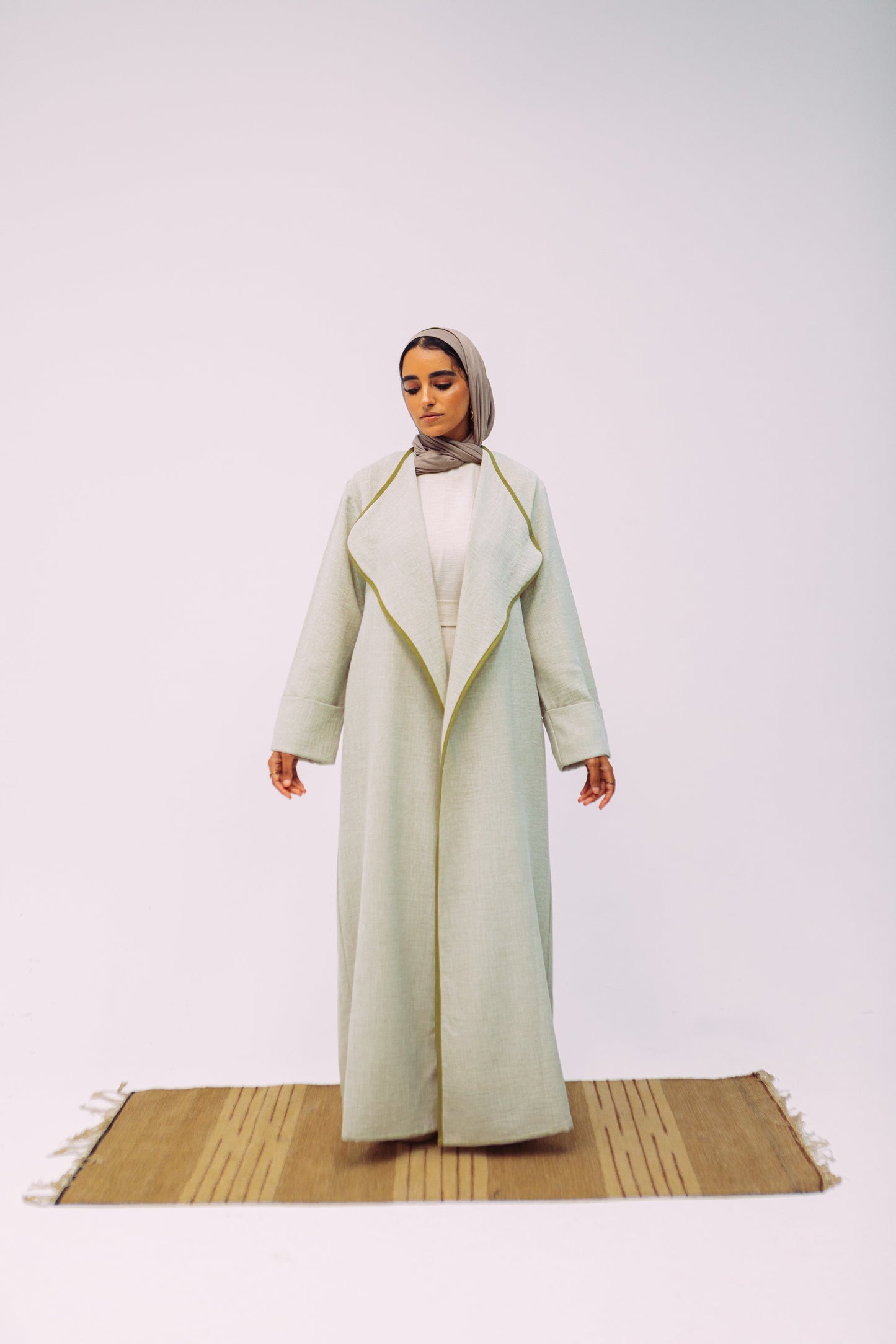 Qamar Kimono (Grey)