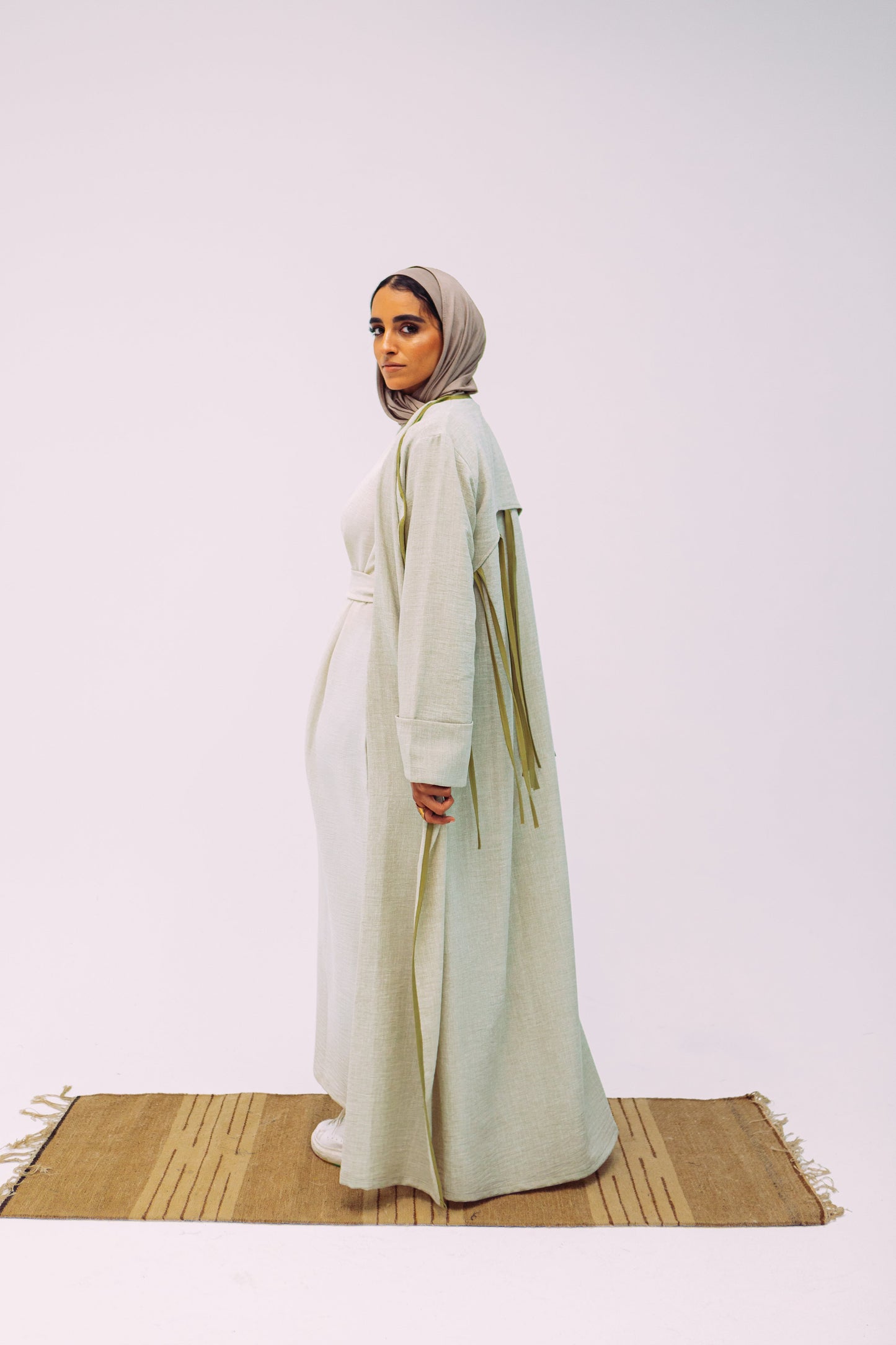 Qamar Kimono (Grey)