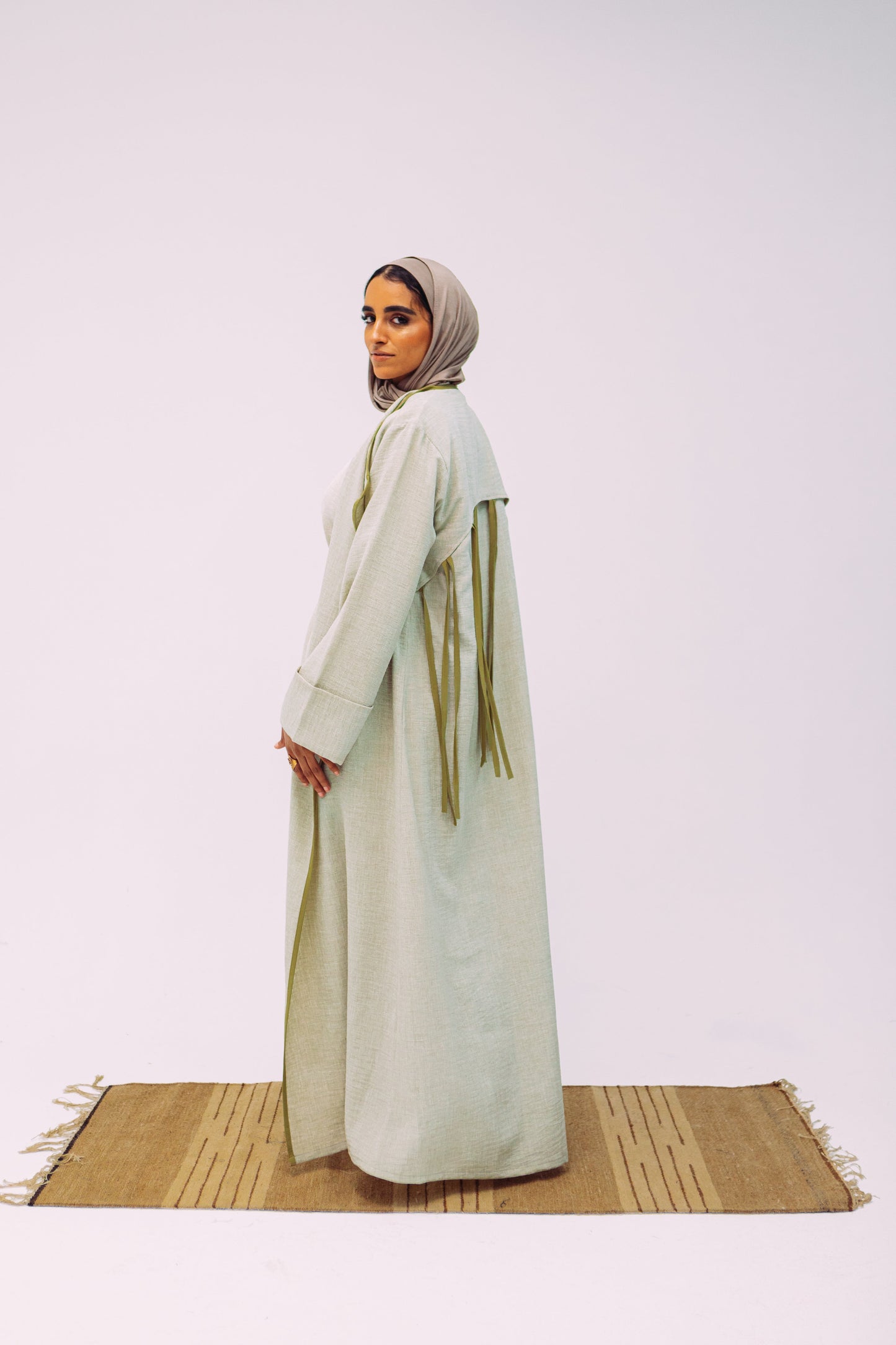 Qamar Kimono (Grey)