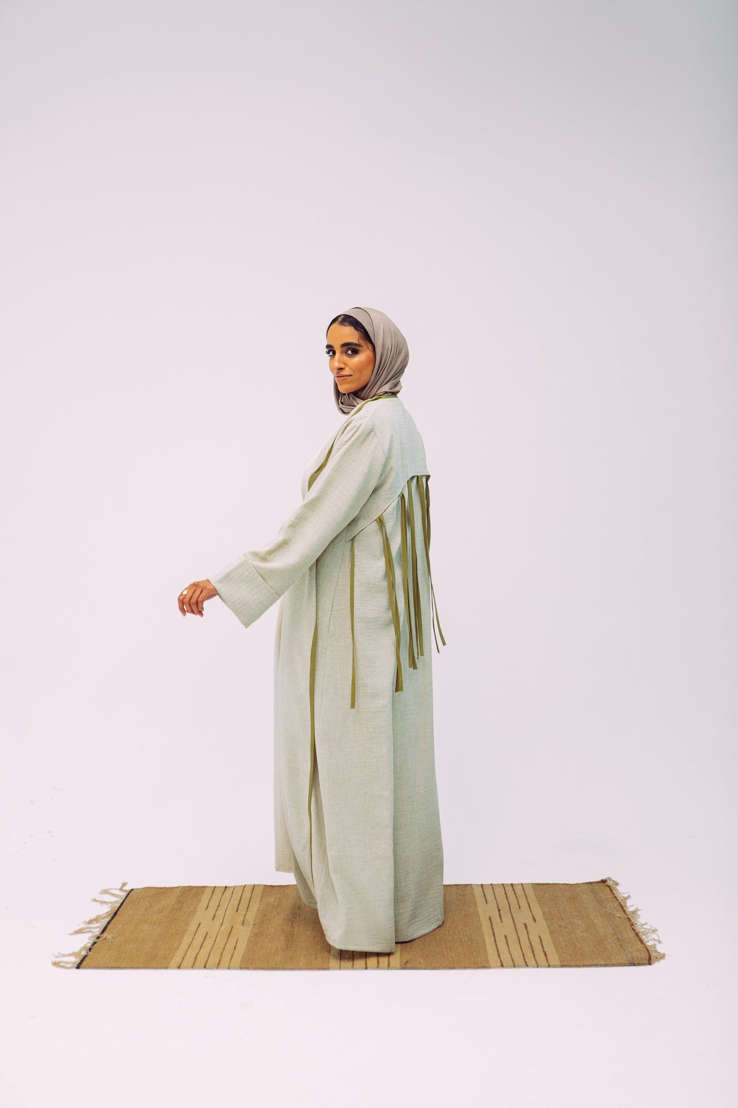 Qamar Kimono (Grey)