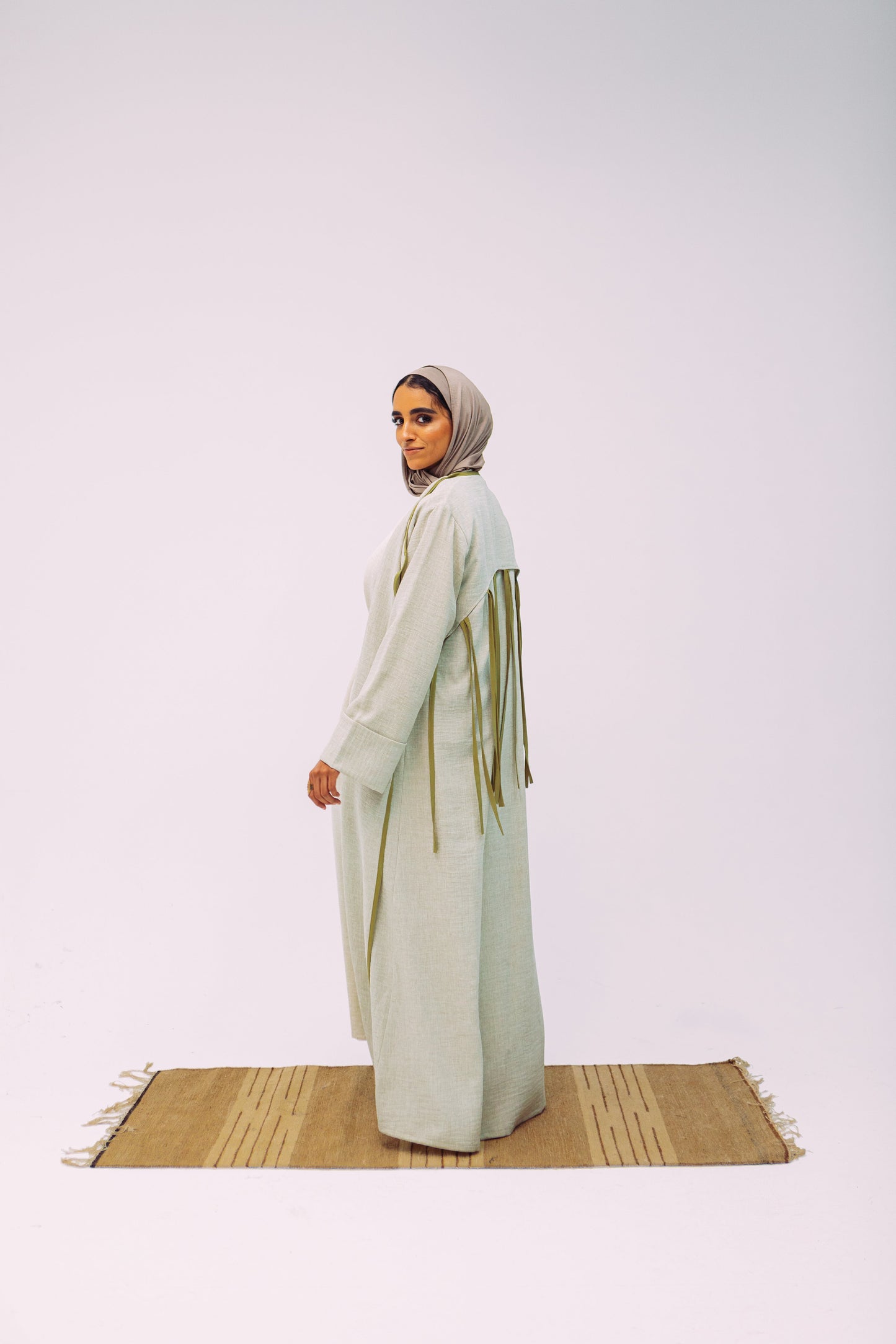 Qamar Kimono (Grey)