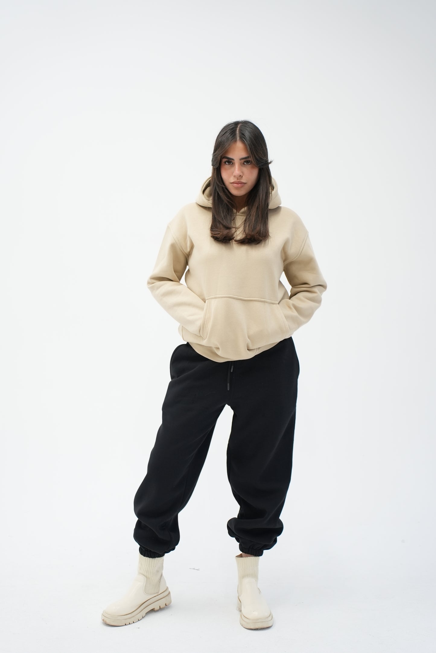 BLACK BRANDA WINTER PANTS
