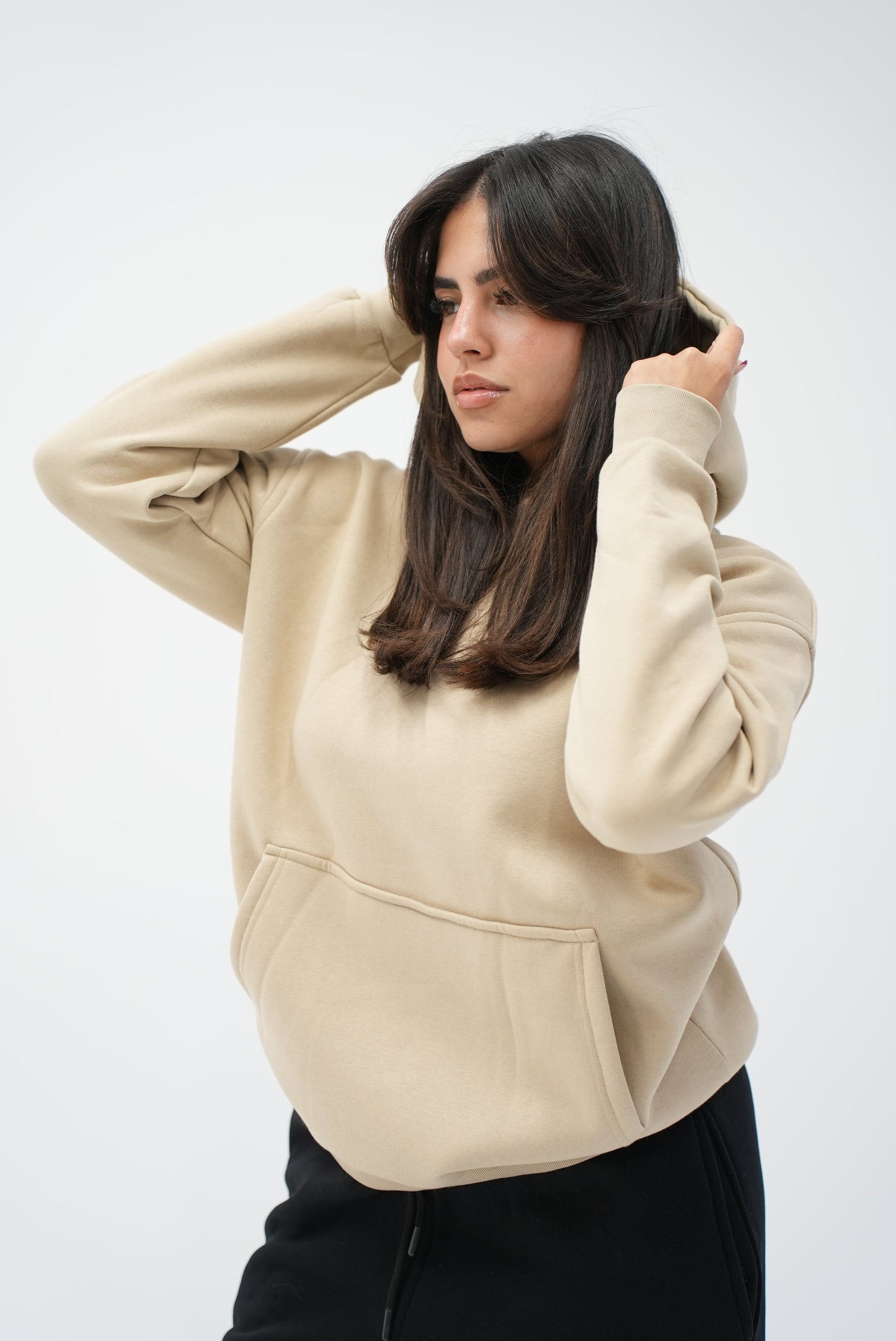 COMFY HOODIE - BEIGE