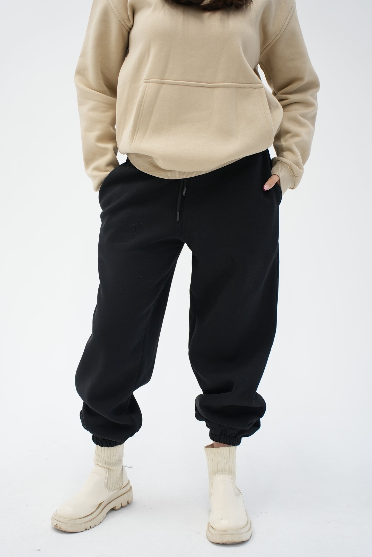 BLACK BRANDA WINTER PANTS