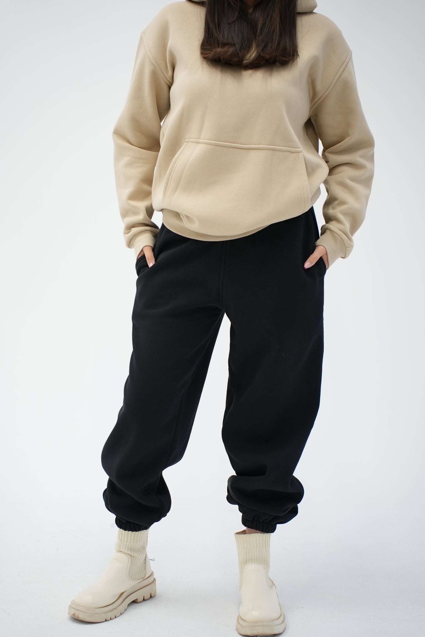 BLACK BRANDA WINTER PANTS