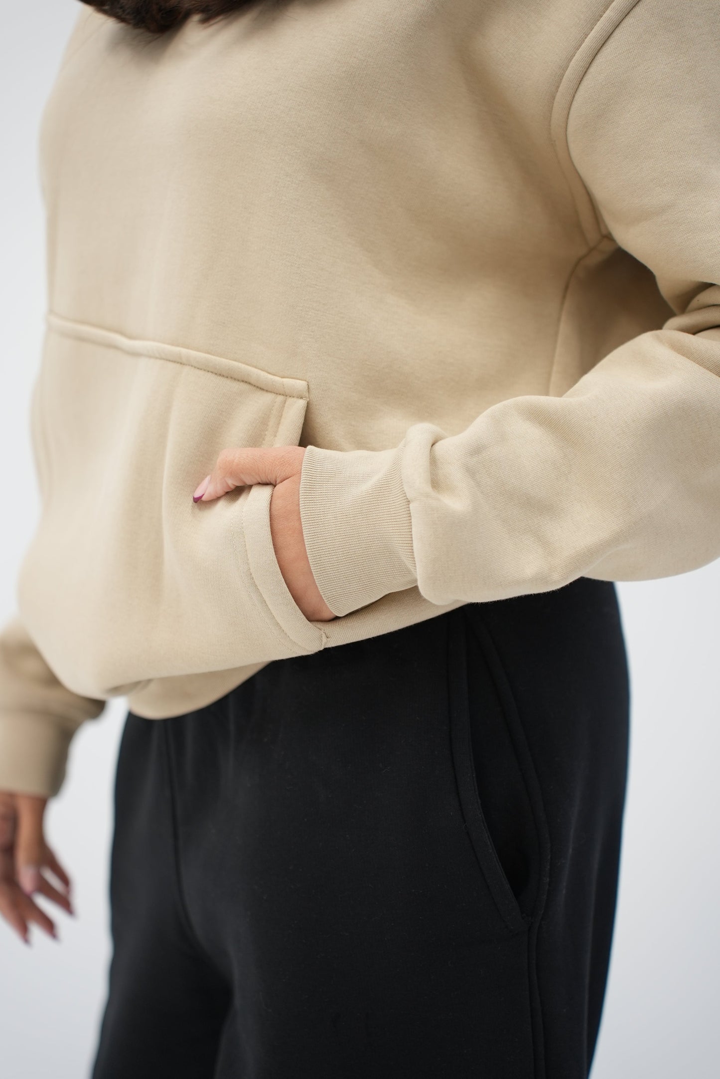 COMFY HOODIE - BEIGE