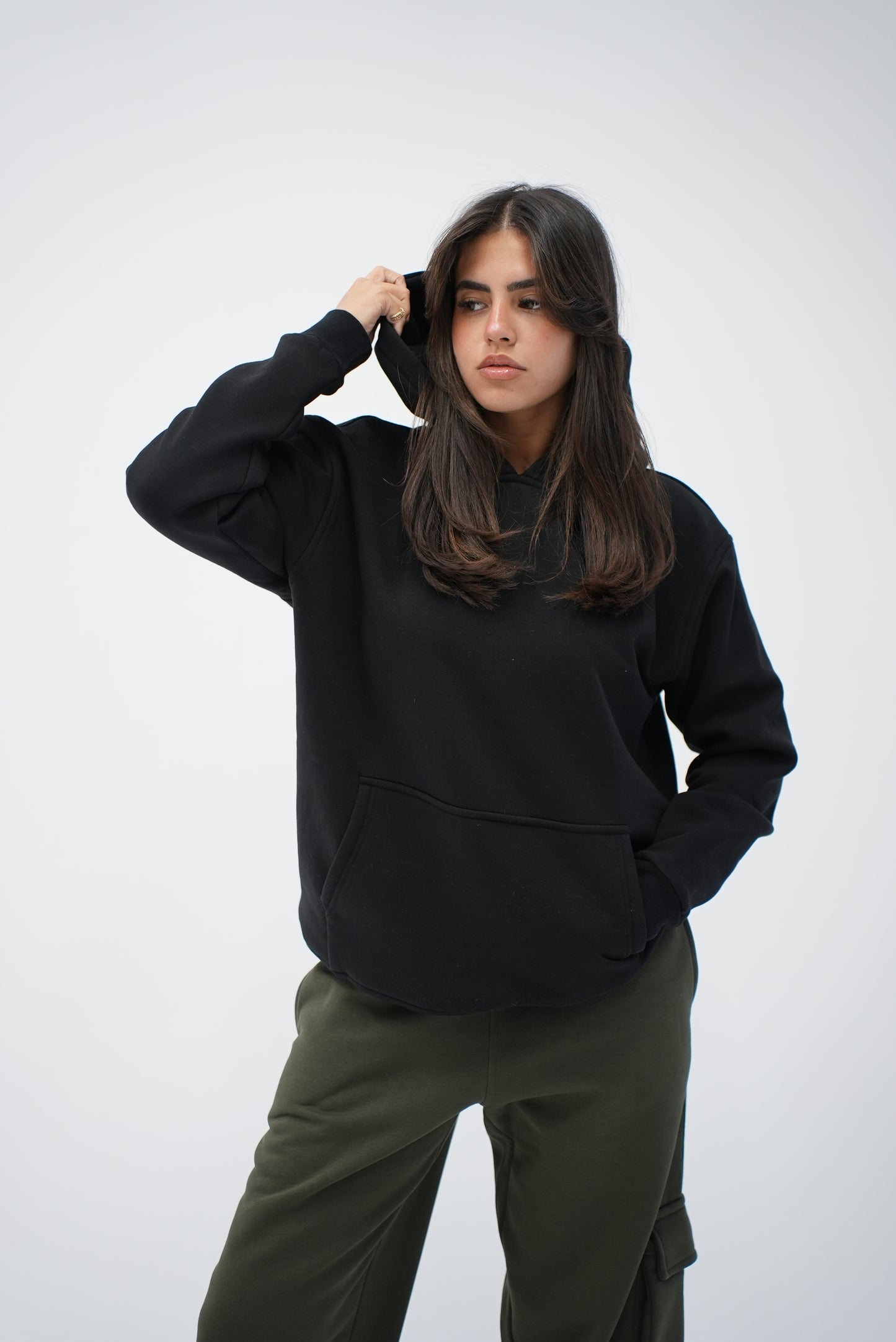 COMFY HOODIE - BLACK
