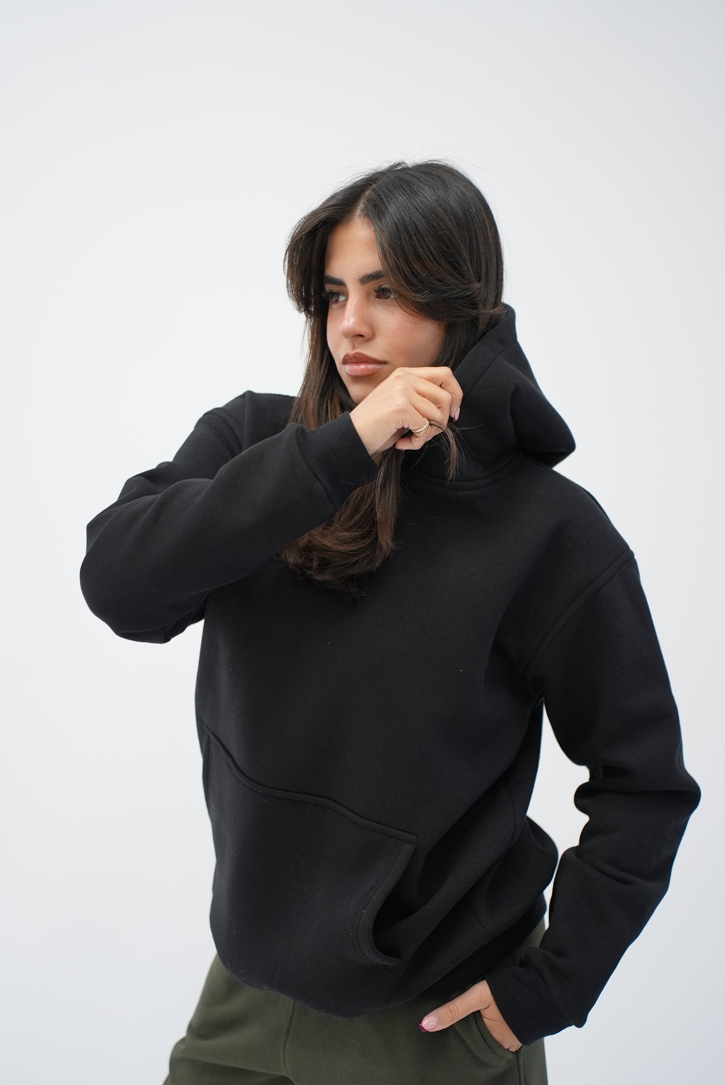COMFY HOODIE - BLACK