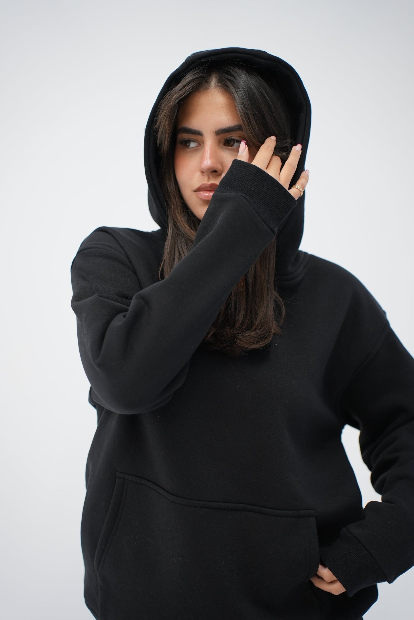 COMFY HOODIE - BLACK