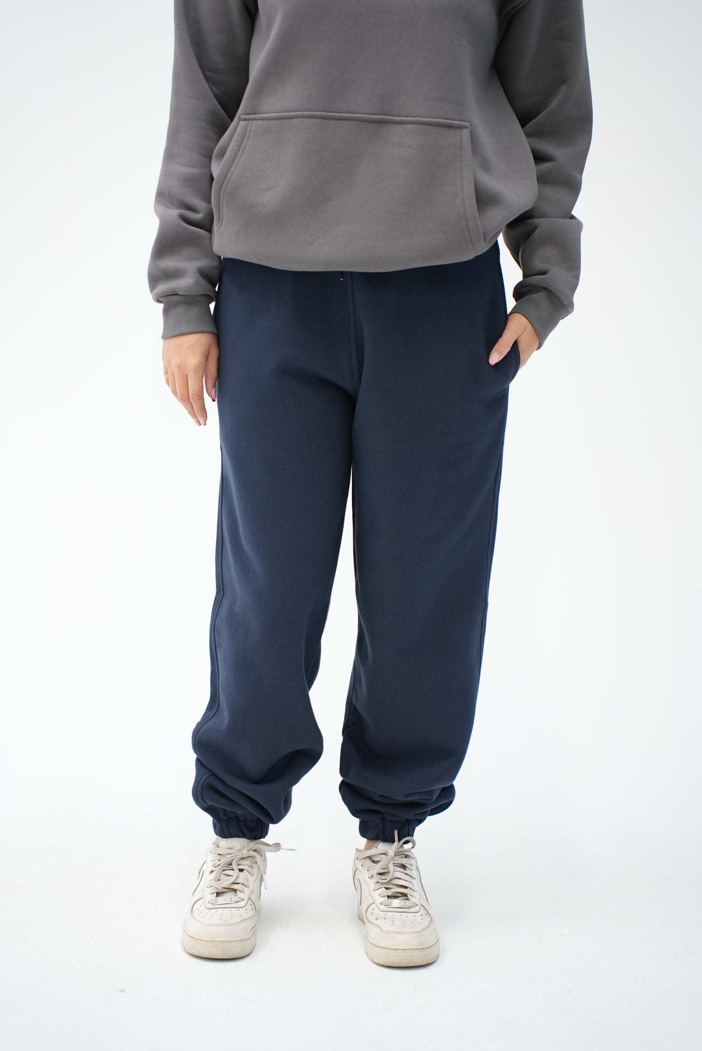 NAVY BRANDA WINTER PANTS