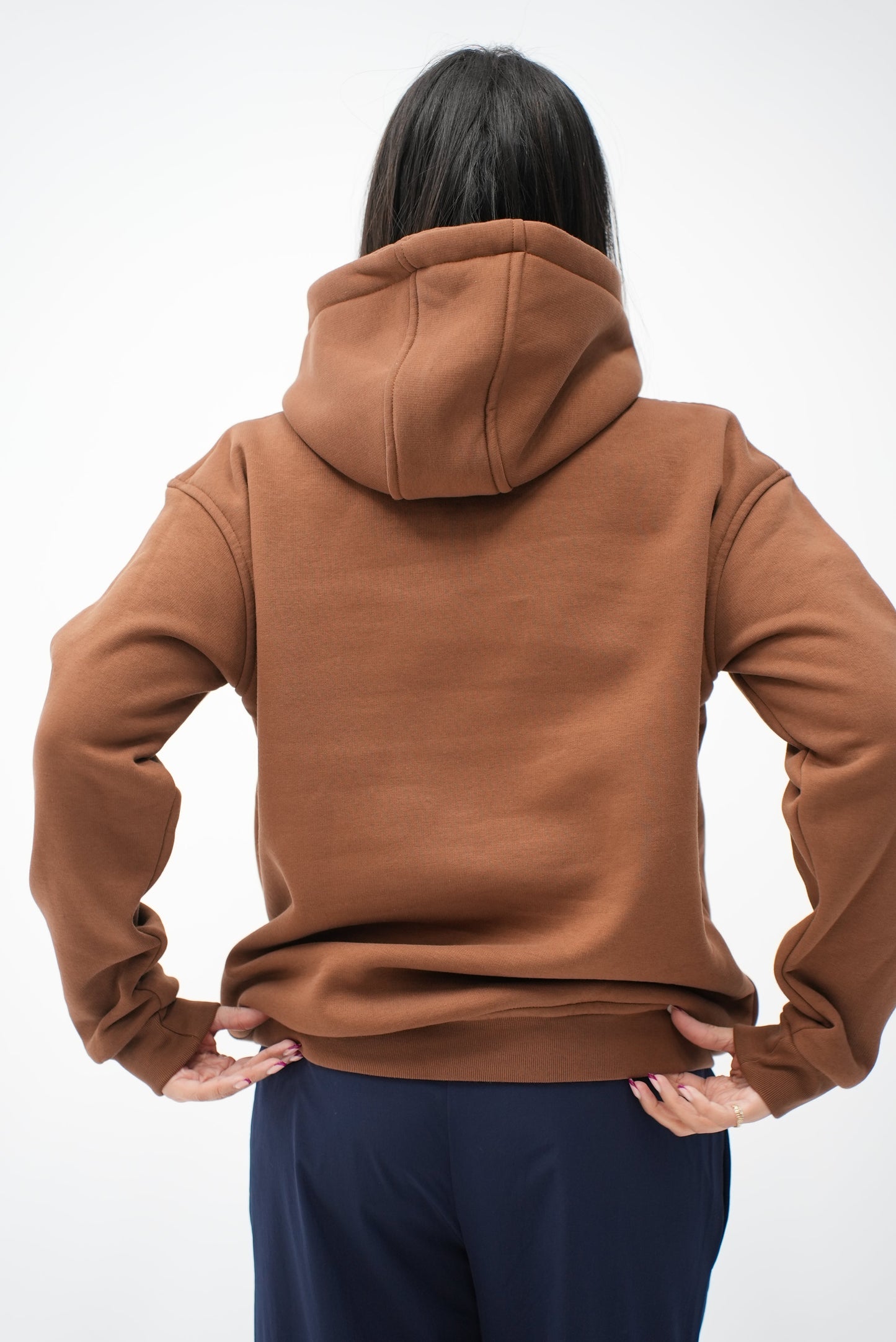 COMFY HOODIE - BROWN