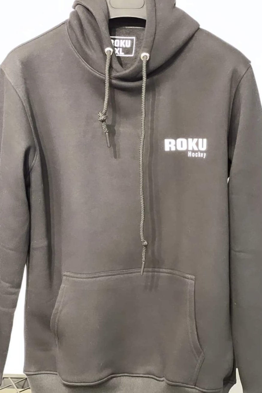 BLACK ROKU HOODIES