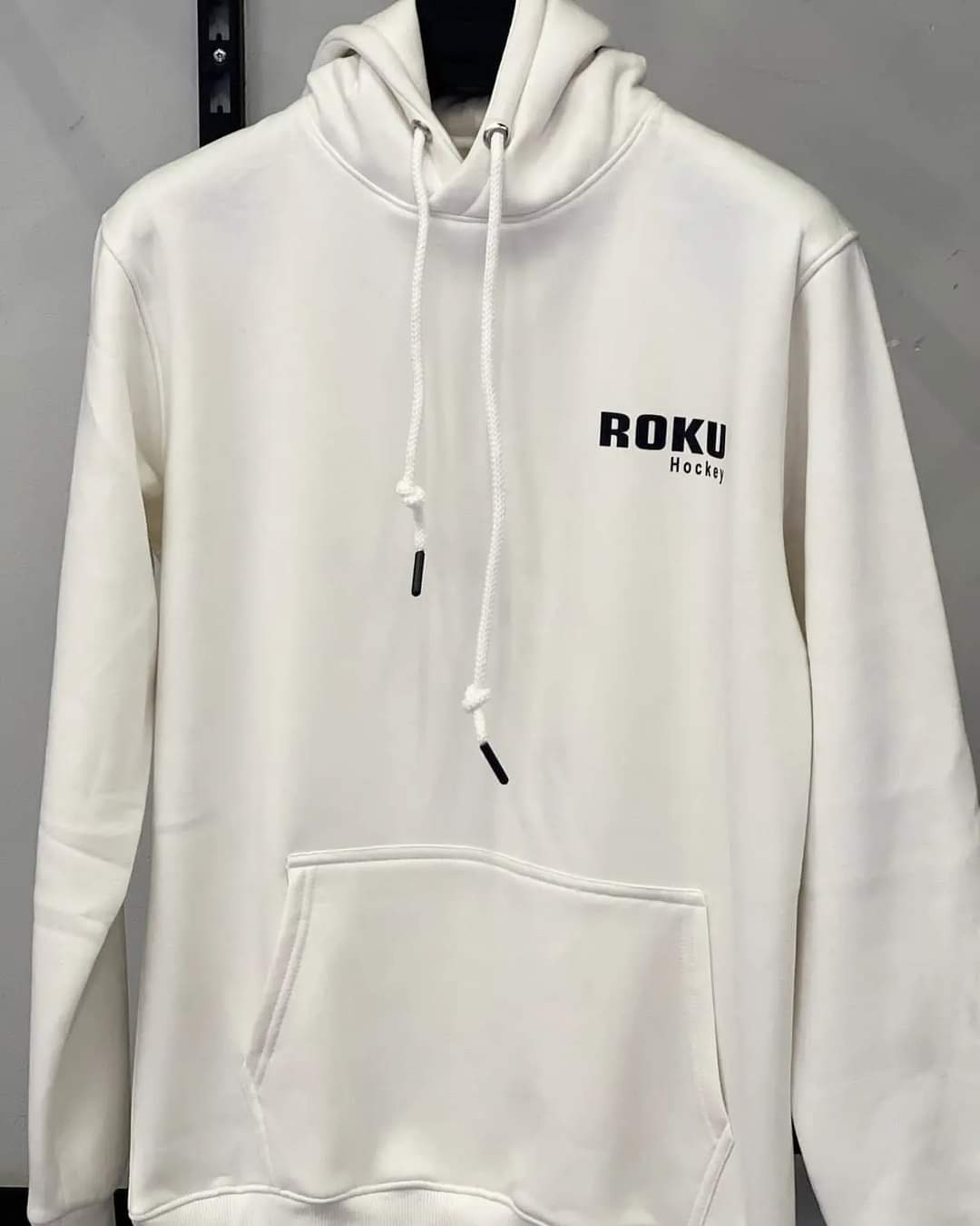 White ROKU HOODIES