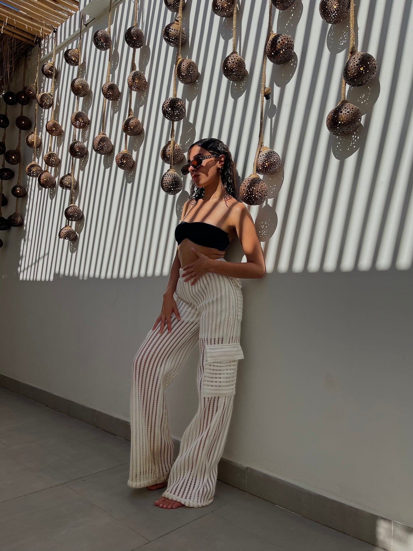 Summer statement white coverup