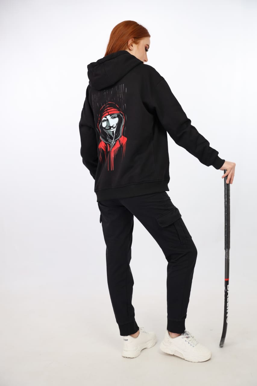 BRANDA PRINTED HOODIE