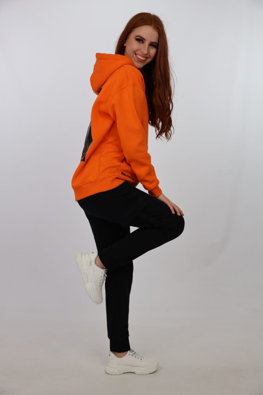 BRANDA PRINTED HOODIE