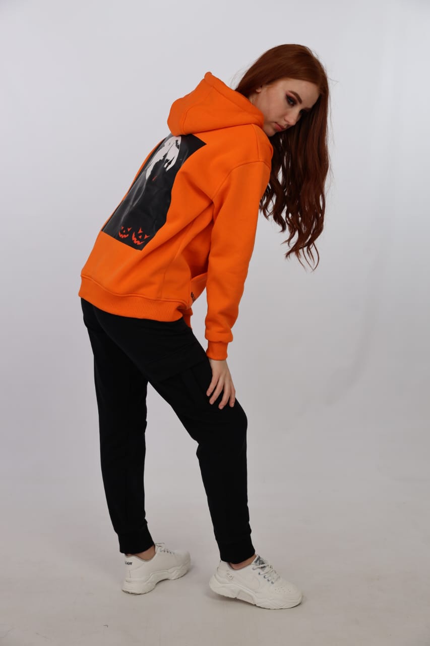 BRANDA PRINTED HOODIE