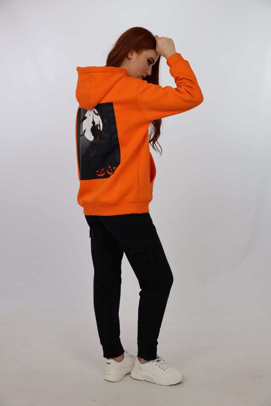 BRANDA PRINTED HOODIE