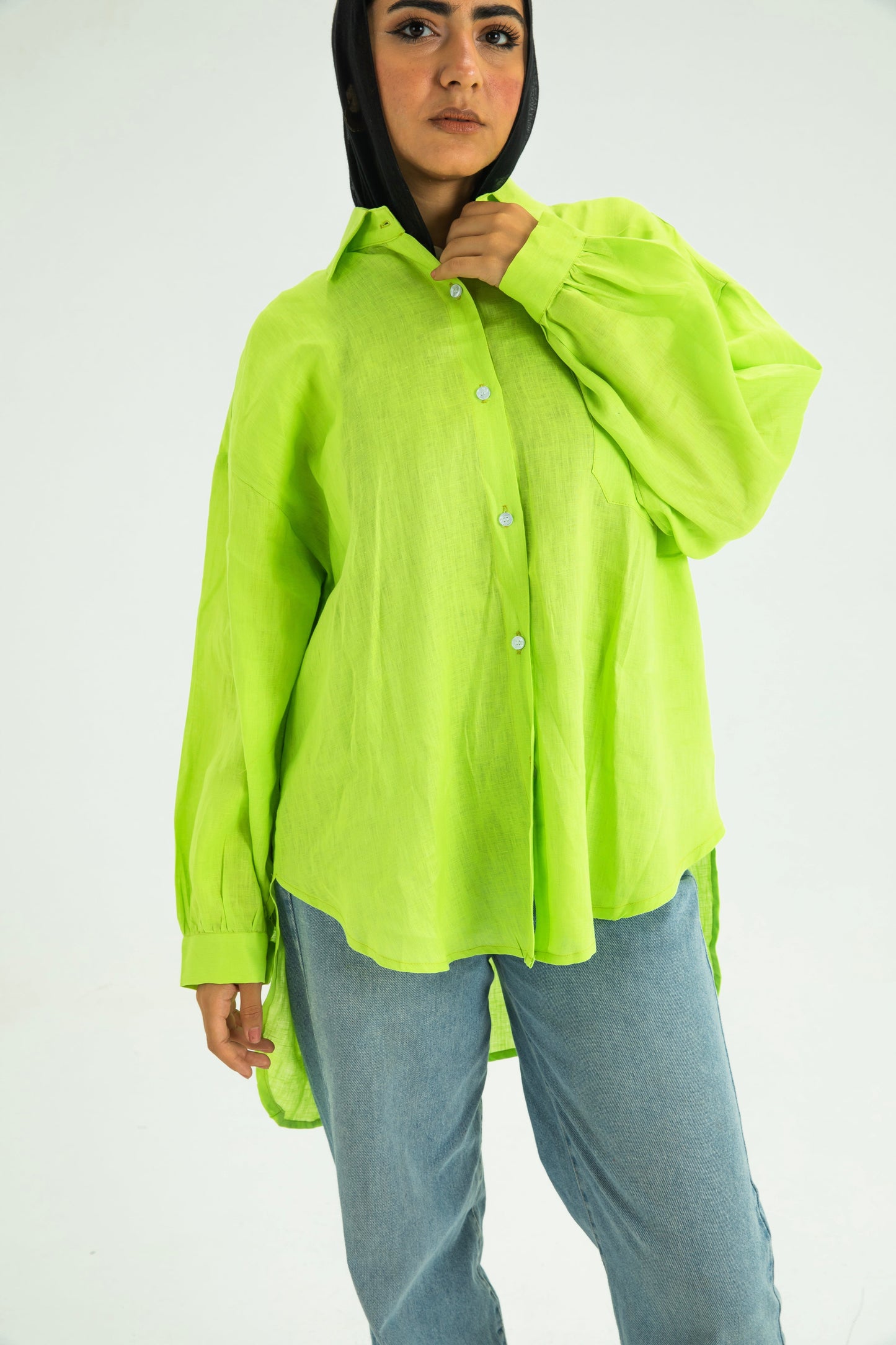 LIME GREEN SHIRT