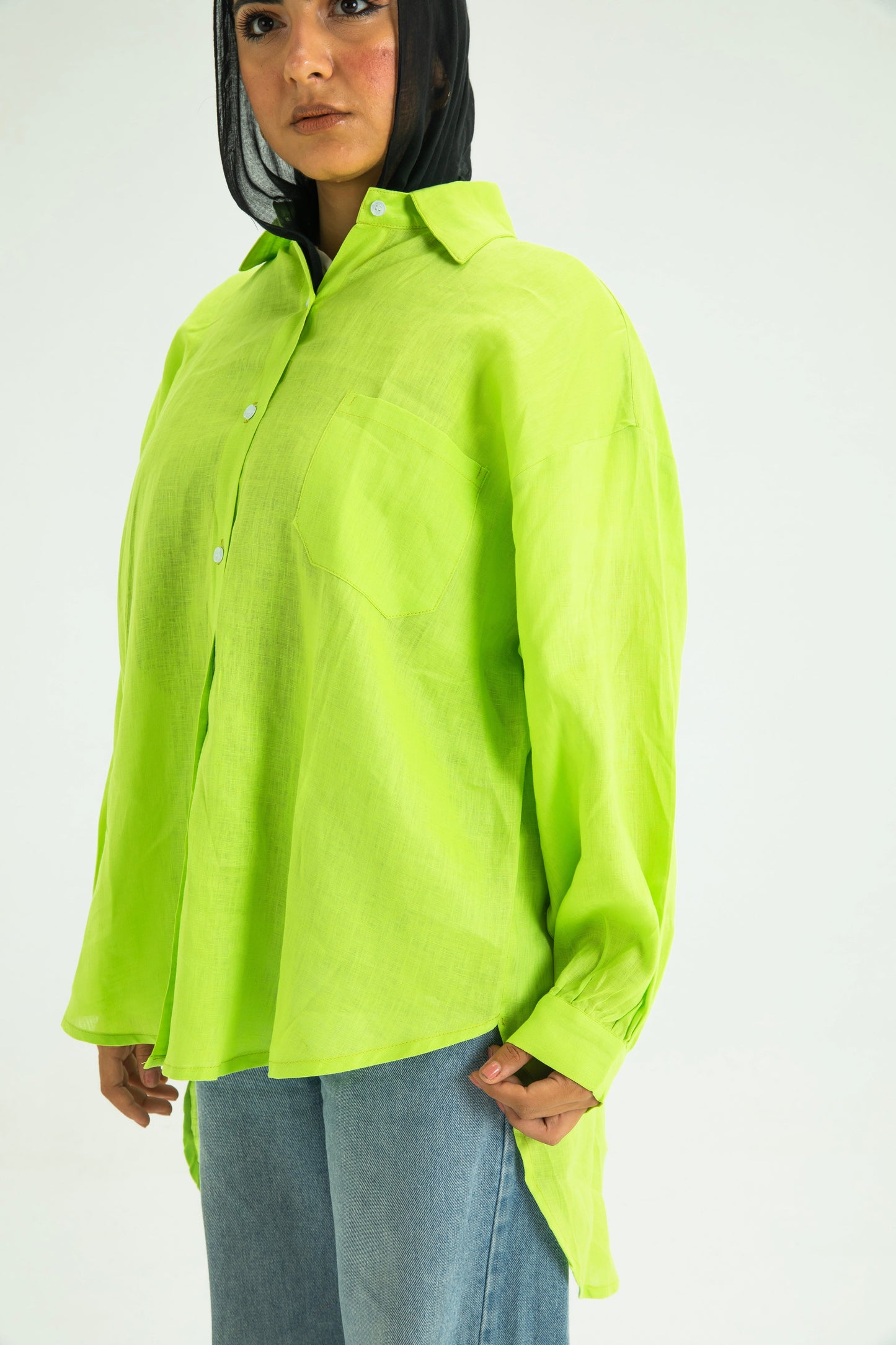 LIME GREEN SHIRT