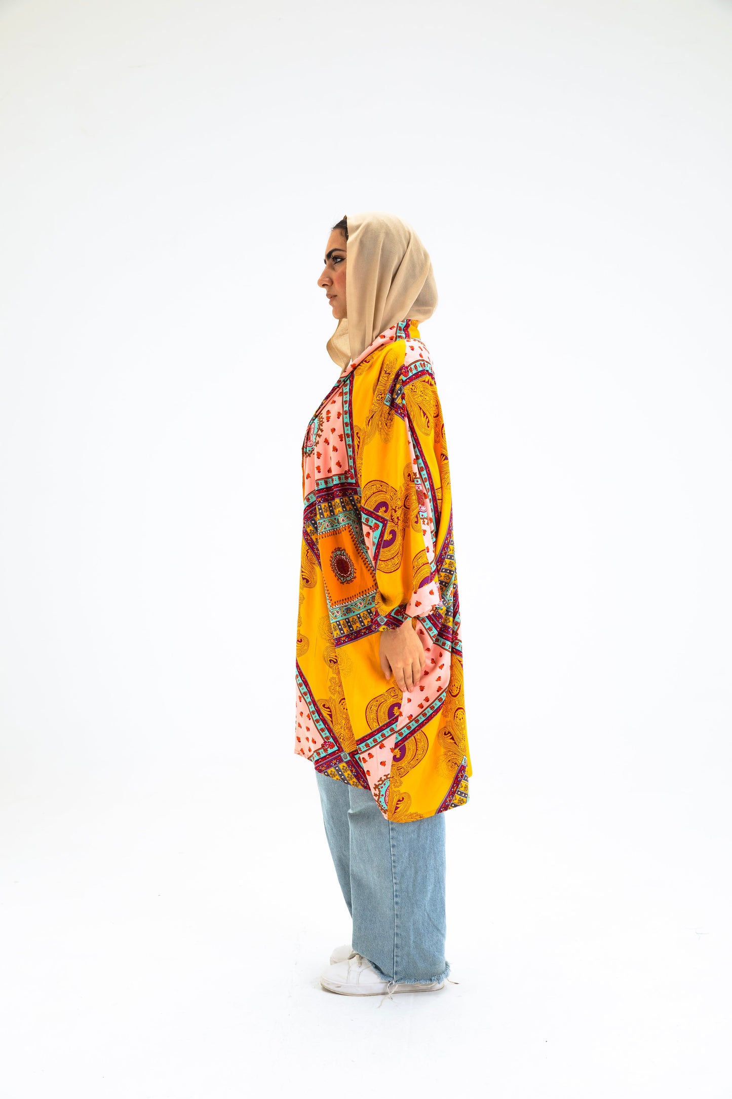 MULTI-COL6 KIMONO