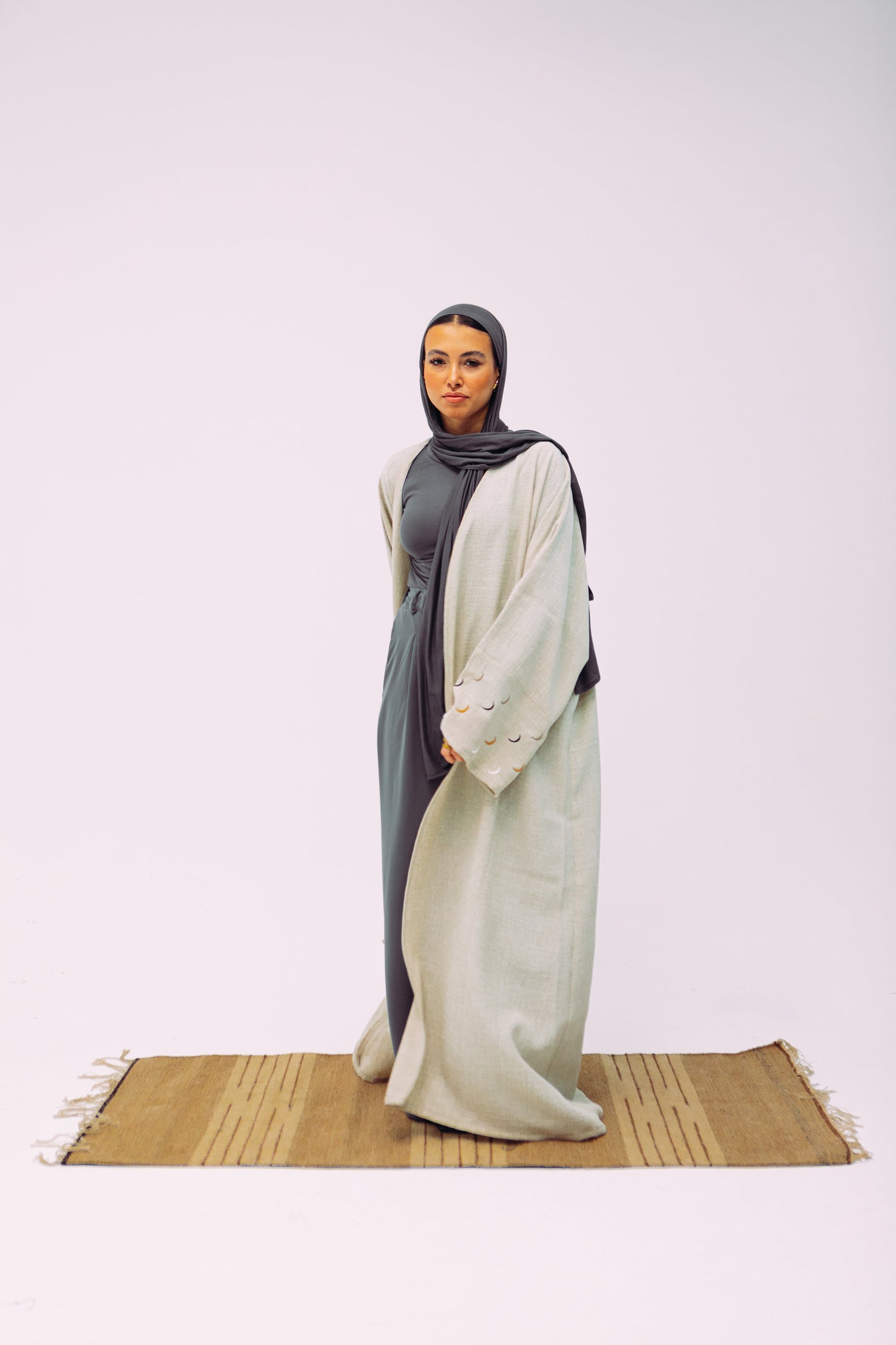Layal Kimono (Grey)