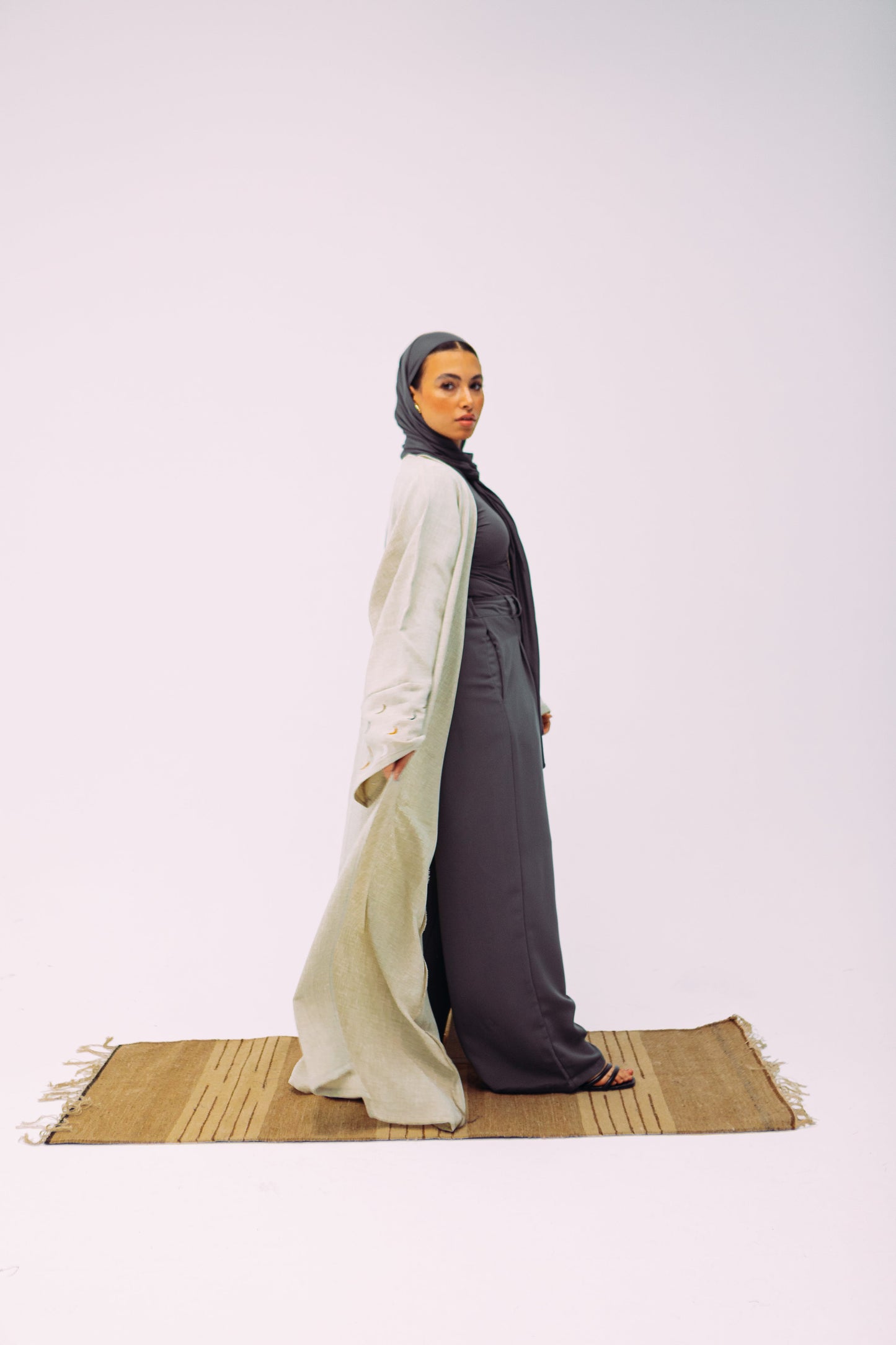 Layal Kimono (Grey)