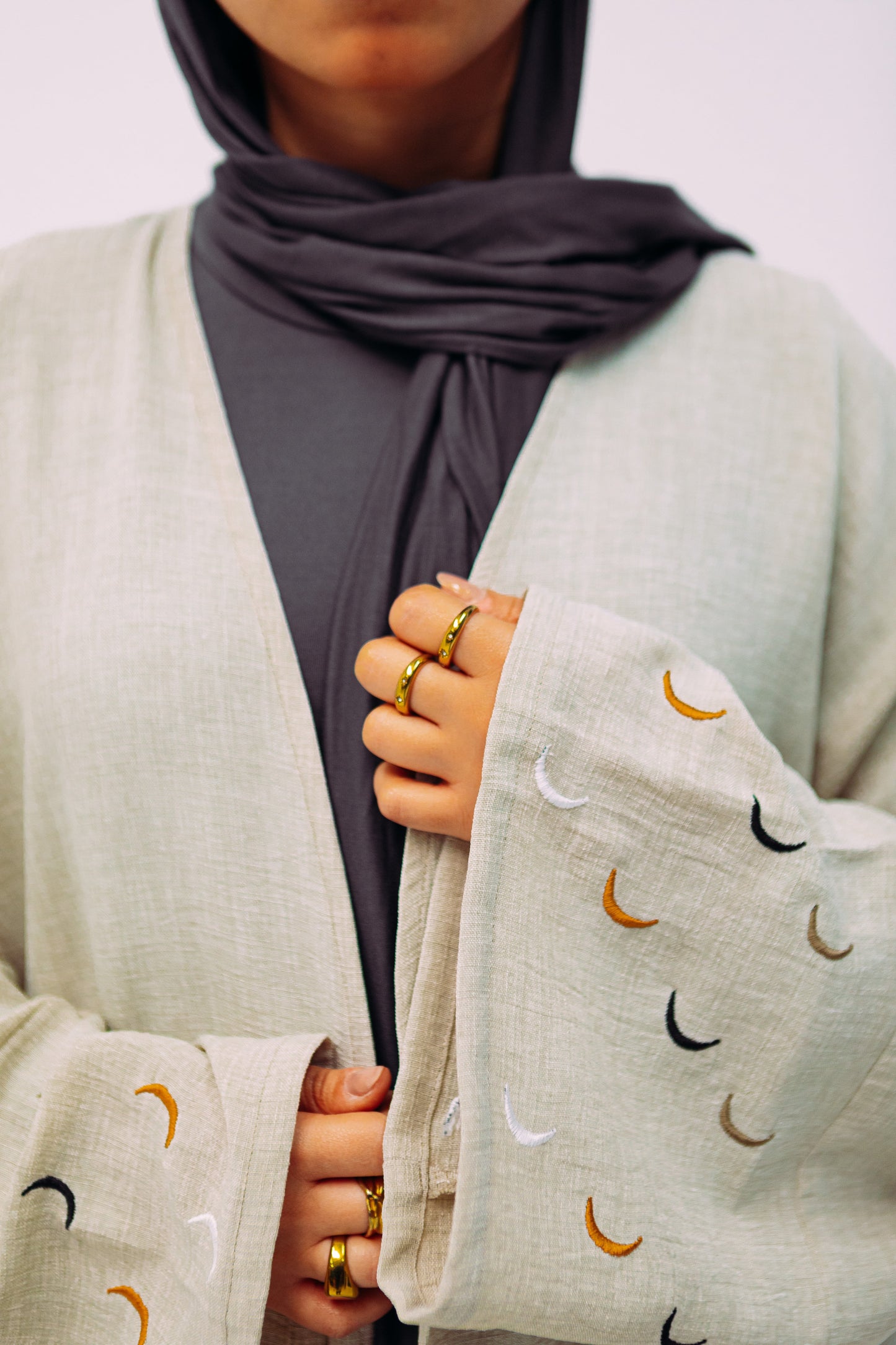 Layal Kimono (Grey)