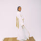 Qamar Kimono (White)