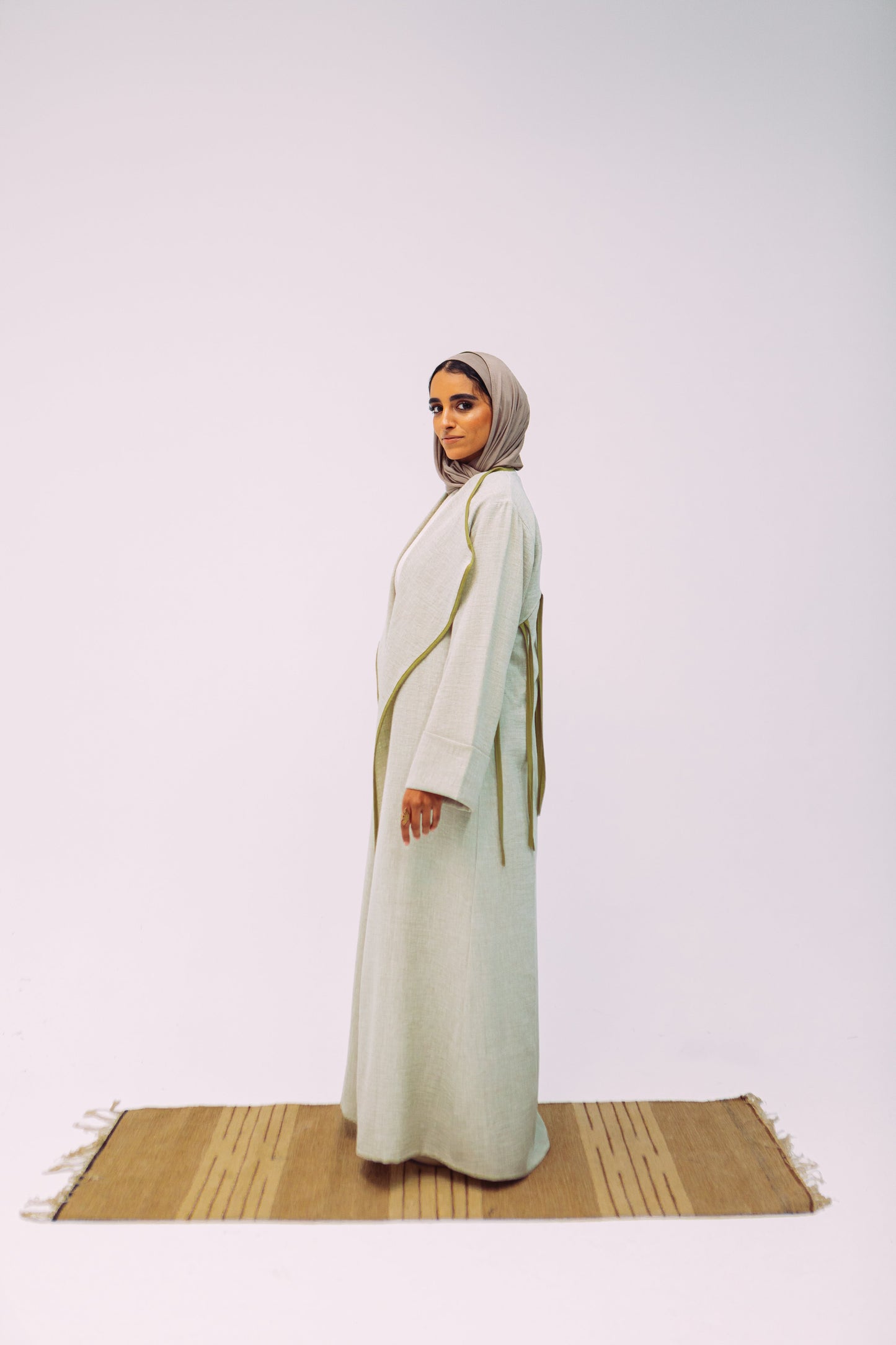 Qamar Kimono (Grey)