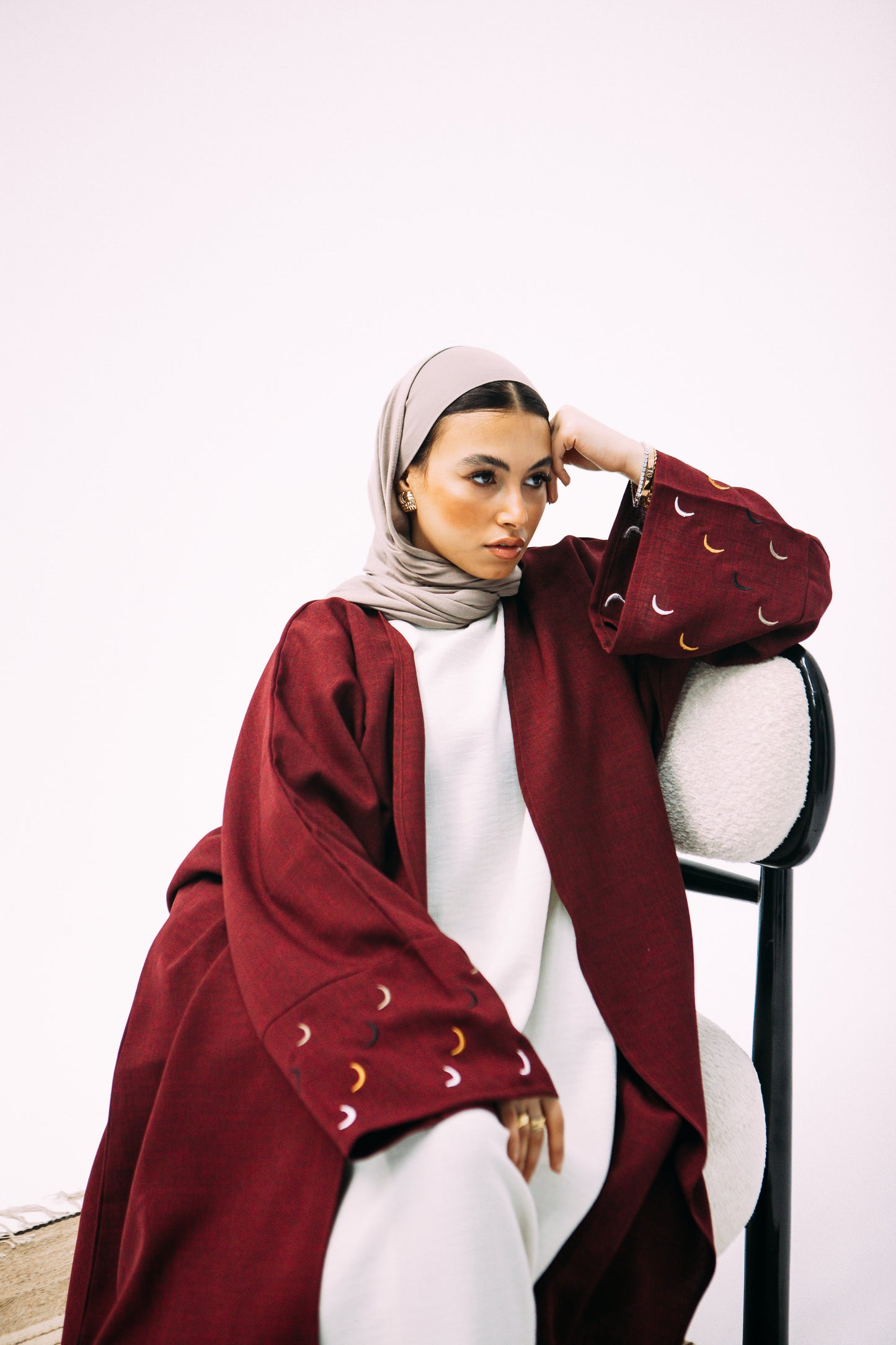 Layal Kimono (BURGANDI)