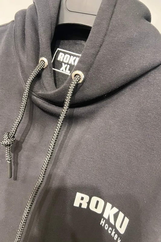 BLACK ROKU HOODIES