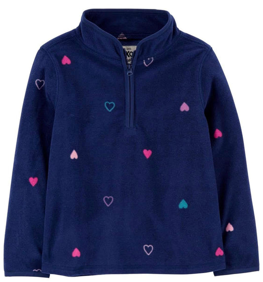 Heart Fleece Cozie