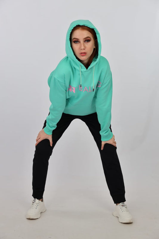 MINT GREEN BALLING HOODIES