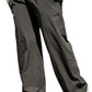 OLIVE GREEN WIDE LEG PANTS